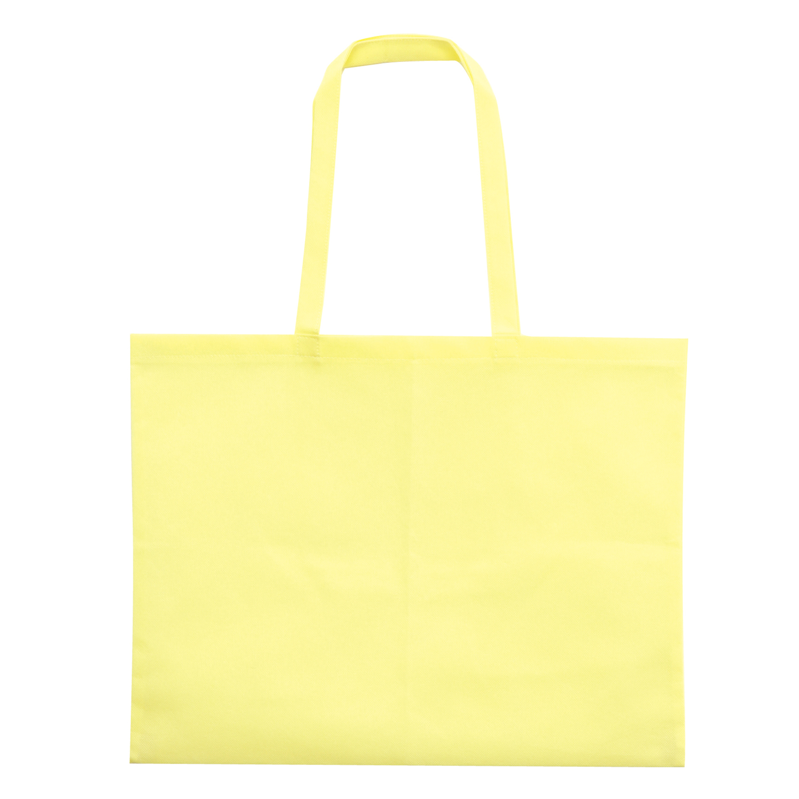 バッグ・袋 / カラー不織布バッグ (縫製タイプ) 大(63×46cm) 薄黄 ライトイエロー 単品 11329