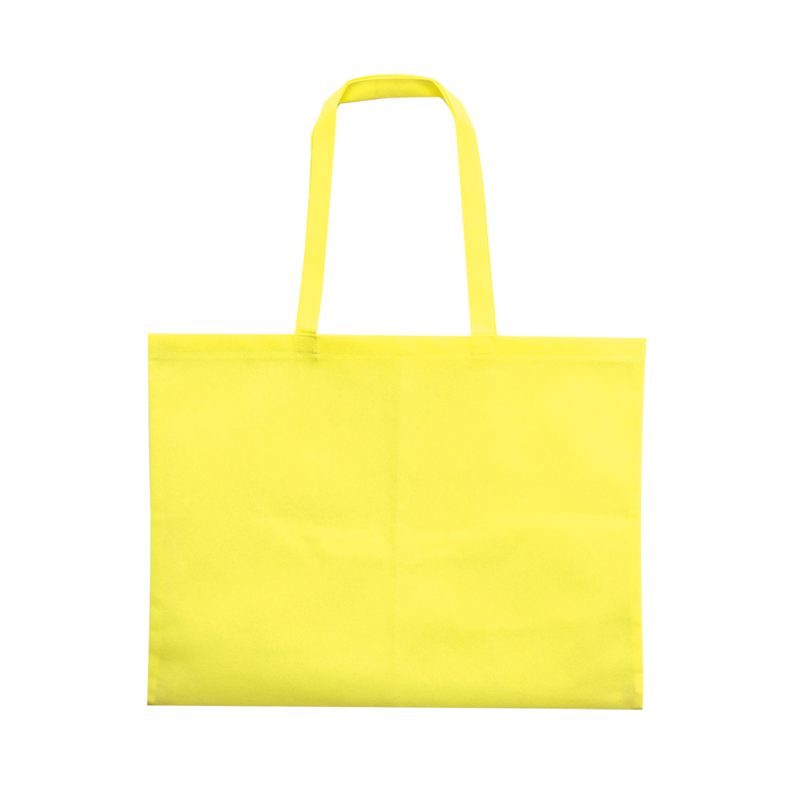 バッグ・袋 / カラー不織布バッグ 5cmマチ付き 大(62×45cm) 薄黄 単品 11386