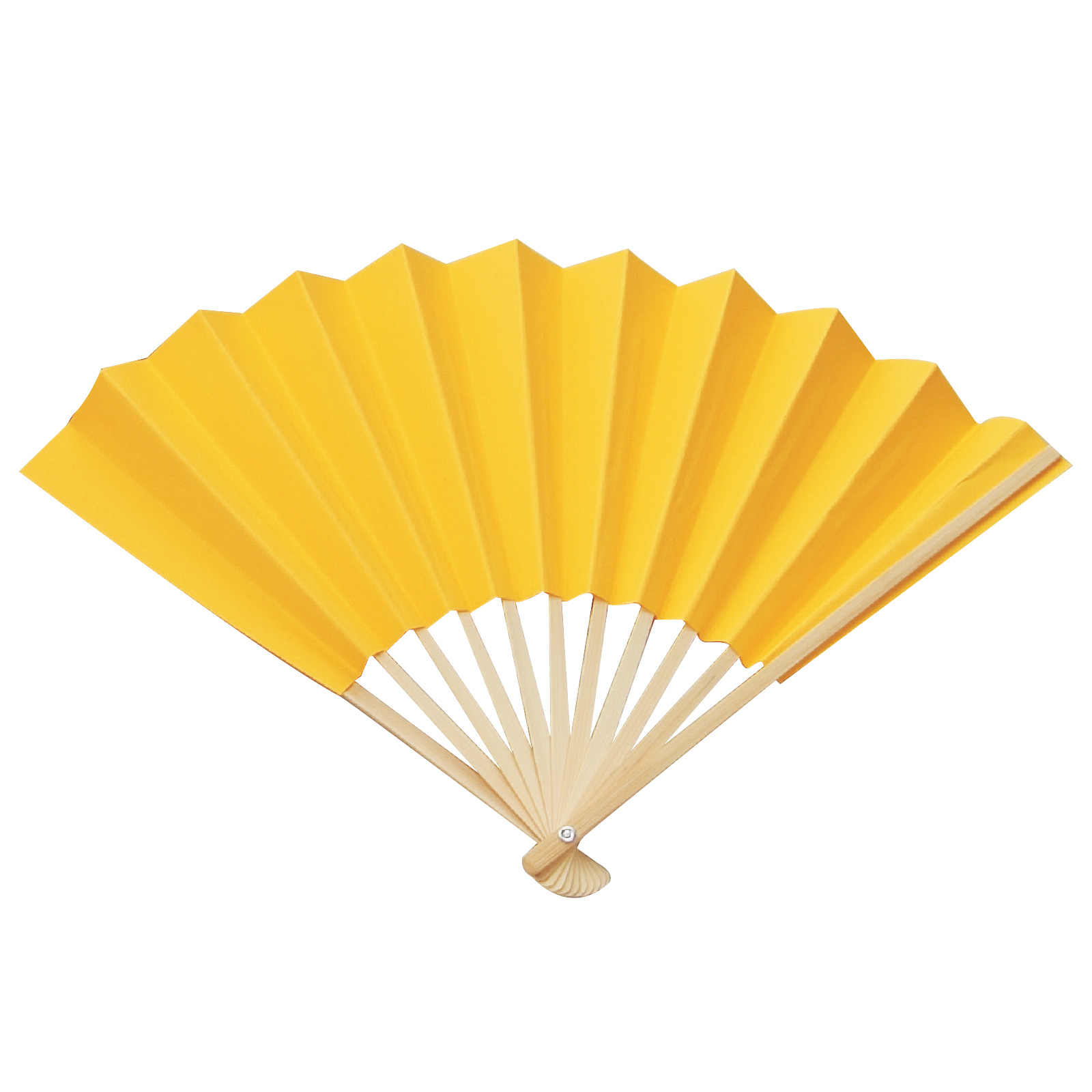 イベント用品 / カラーせんす 黄 単品 1269