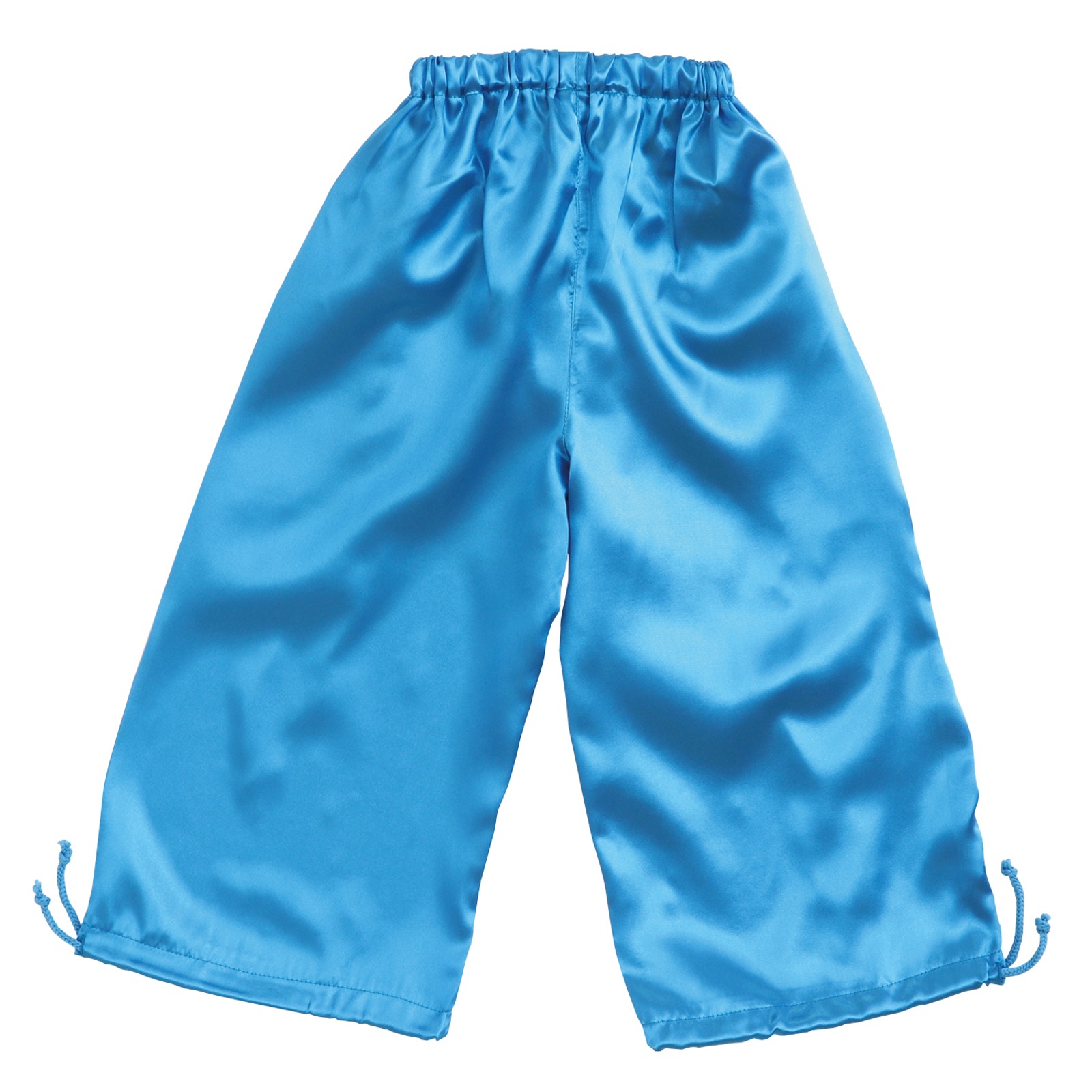 ズボン・パンツ / ソフトサテンズボン(裾絞り付)M 青 単品 14579
