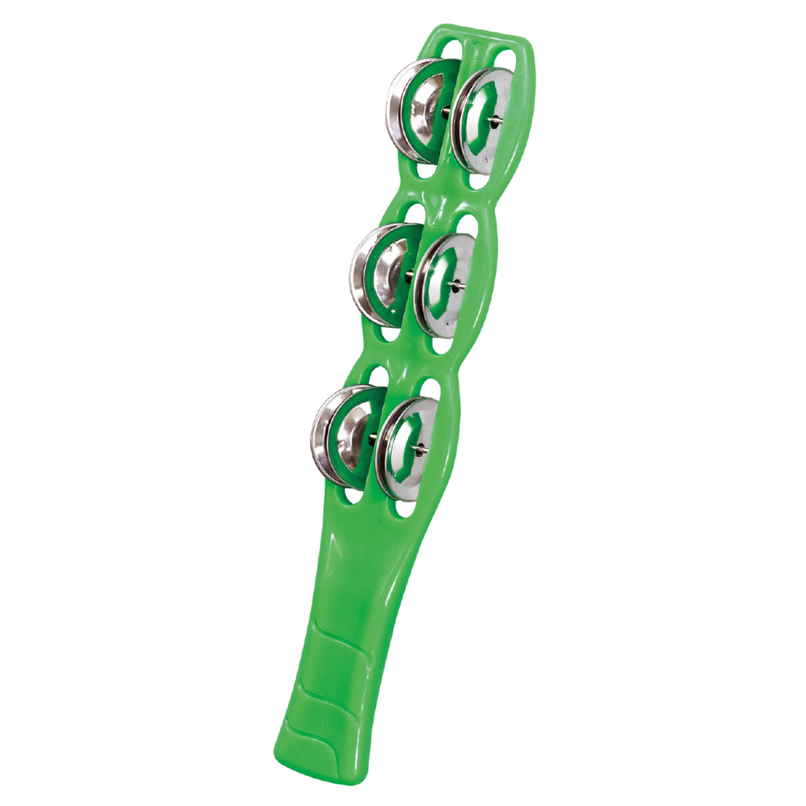 イベント用品 / スティックタンバリン 緑 単品 14591