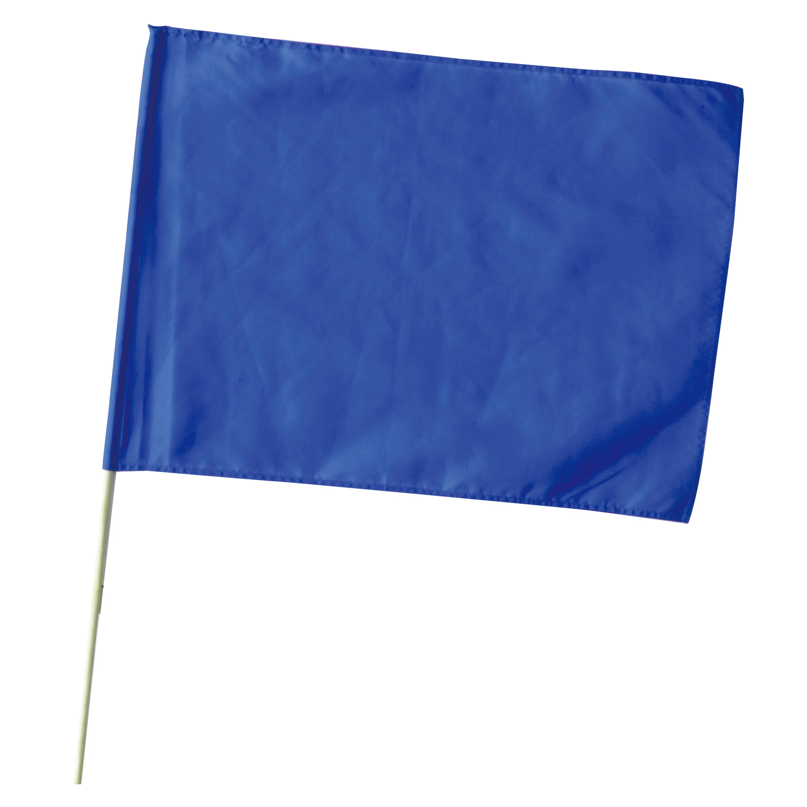 旗 / 特大旗 コバルトブルー 旗:W80×H60cm 旗竿:100cm(φ12mm) 単品 14630