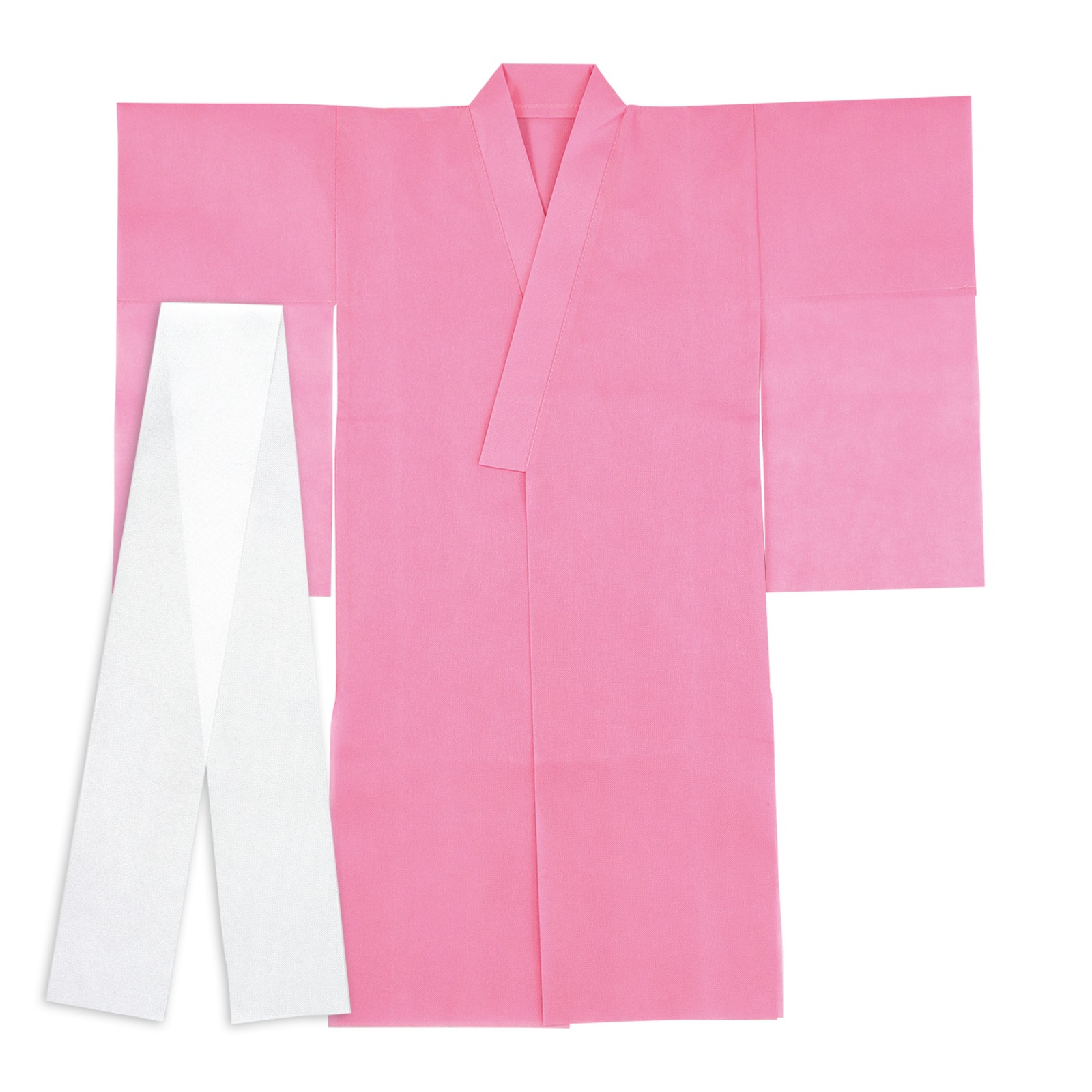 イベント衣装 / 衣装ベース着物(おくみ付き) 桃 単品 14751