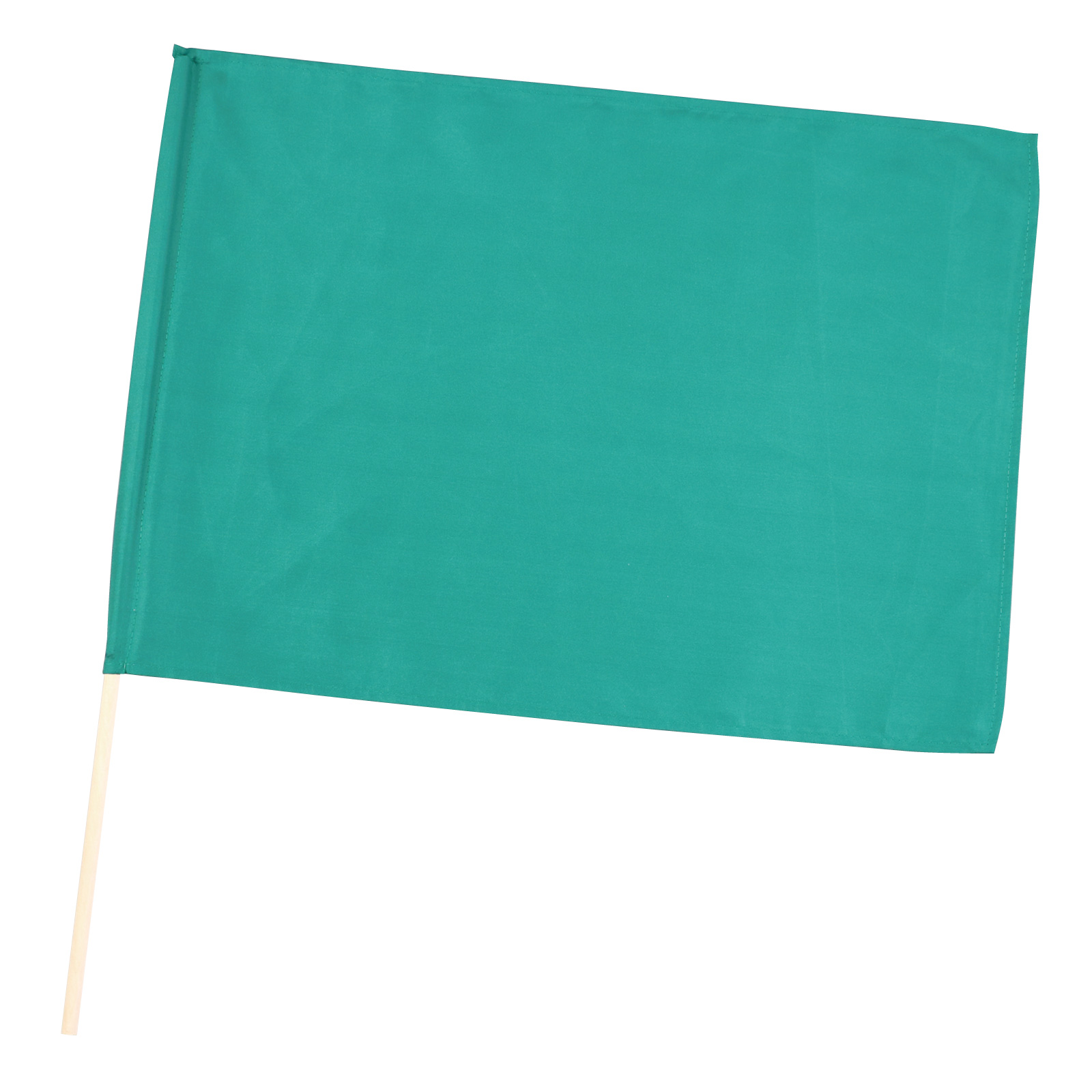 旗 / 中旗 緑 旗:W50×H36cm 旗竿:57cm(φ12mm) 単品 14826