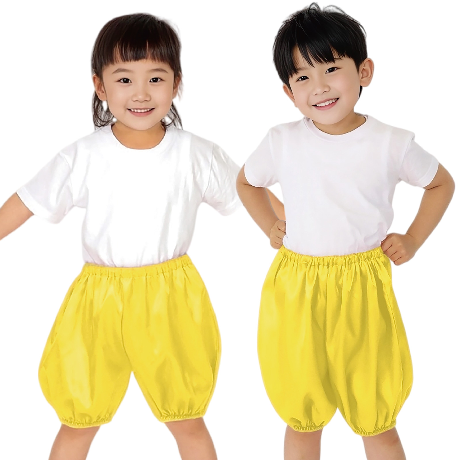 ズボン・パンツ / ソフトサテン かぼちゃパンツ C 黄 単品 15052