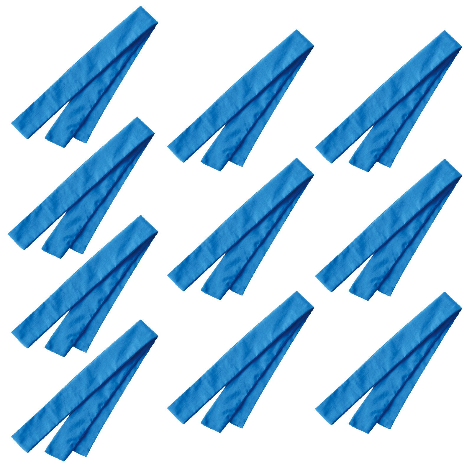 はちまき / DXはちまき 10本セット 青 17625