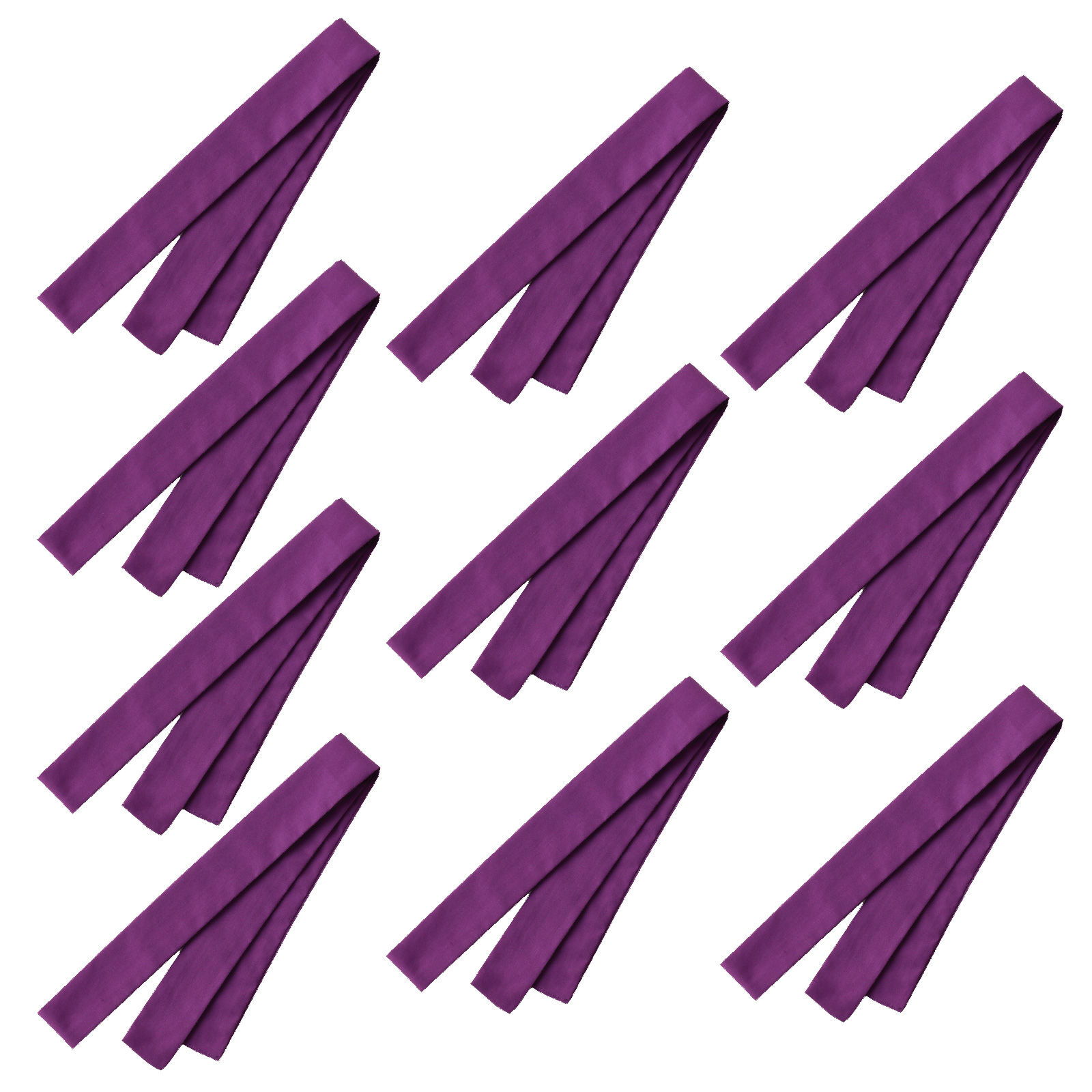 はちまき / DXはちまき 10本セット 紫 17630