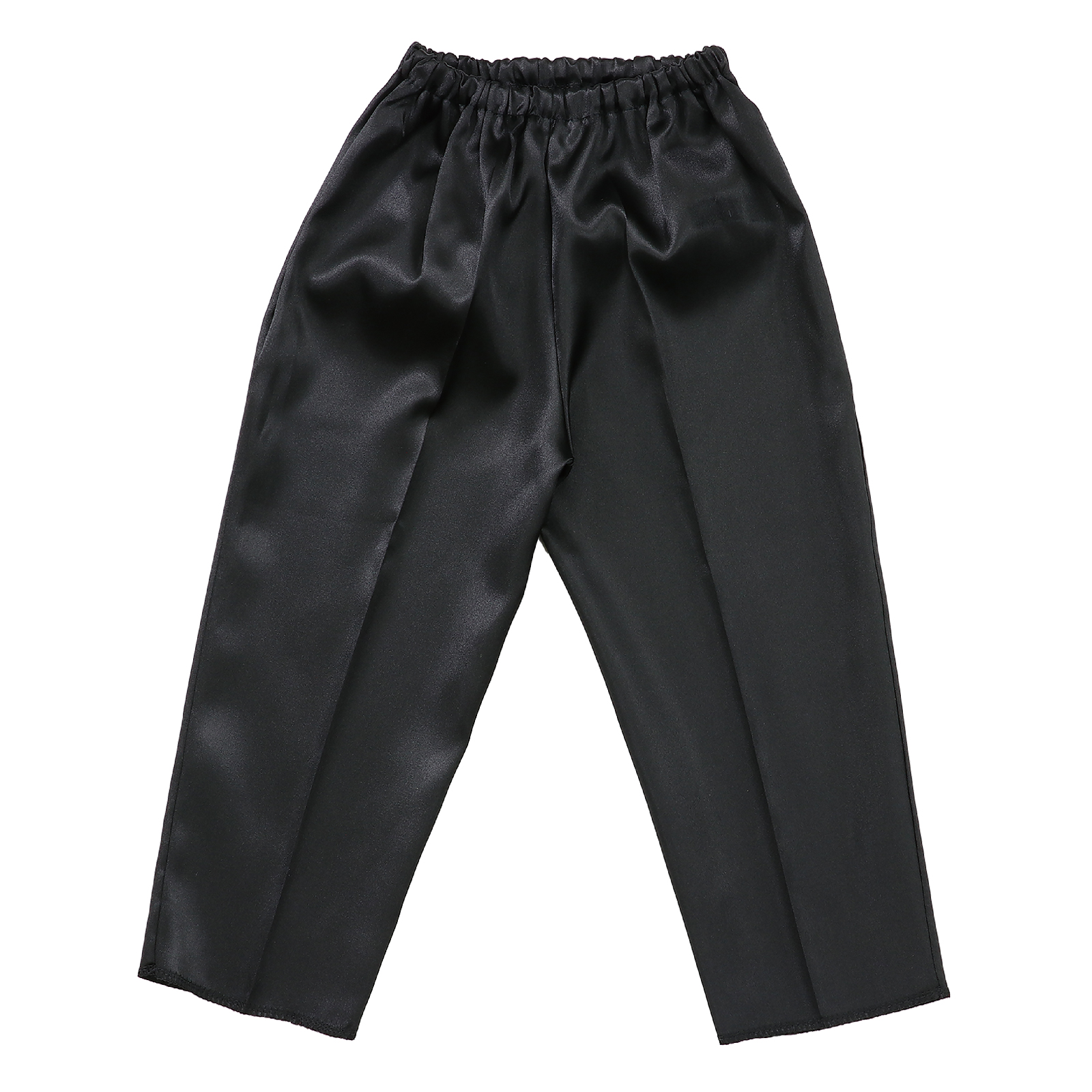 ズボン・パンツ / ソフトサテンズボン テーパード C 黒 単品 18353