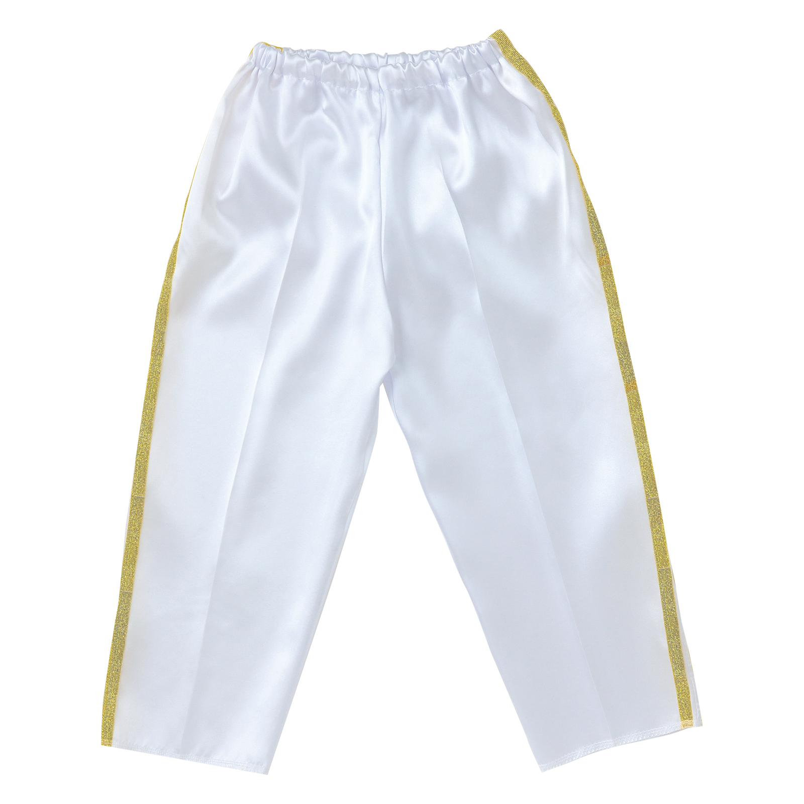 ズボン・パンツ / ソフトサテン テーパードパンツライン C 白 単品 18724
