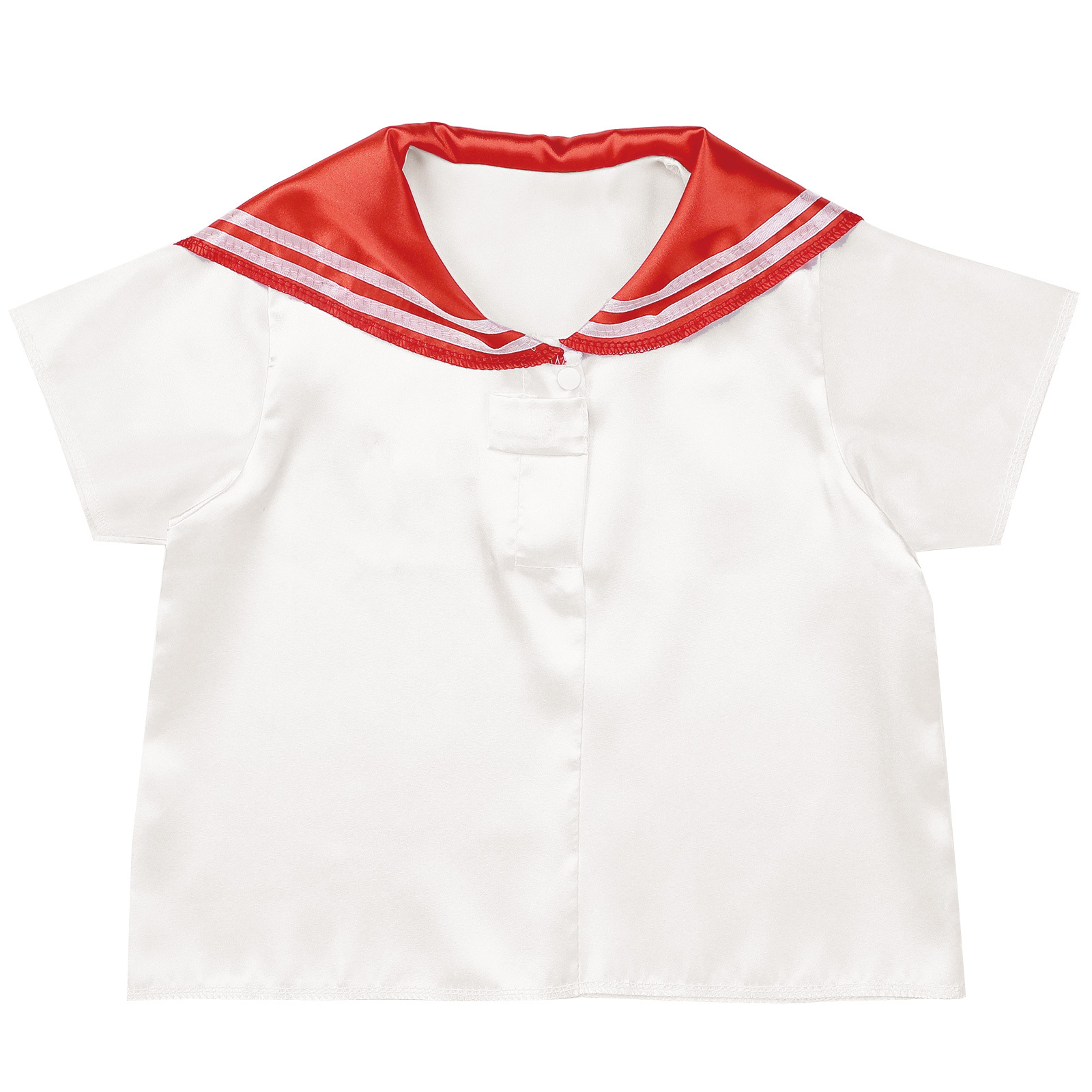 イベント衣装 / ソフトサテン セーラー服 C 赤 単品 18852