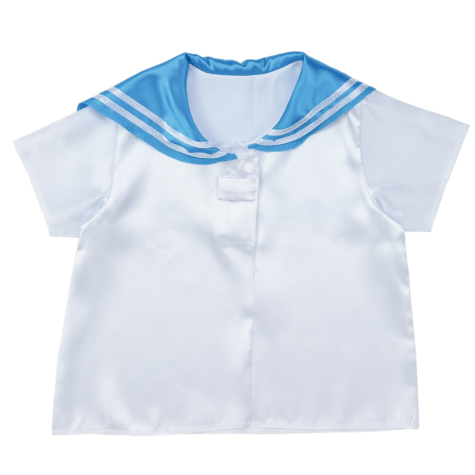 イベント衣装 / ソフトサテン セーラー服 C 青 単品 18853