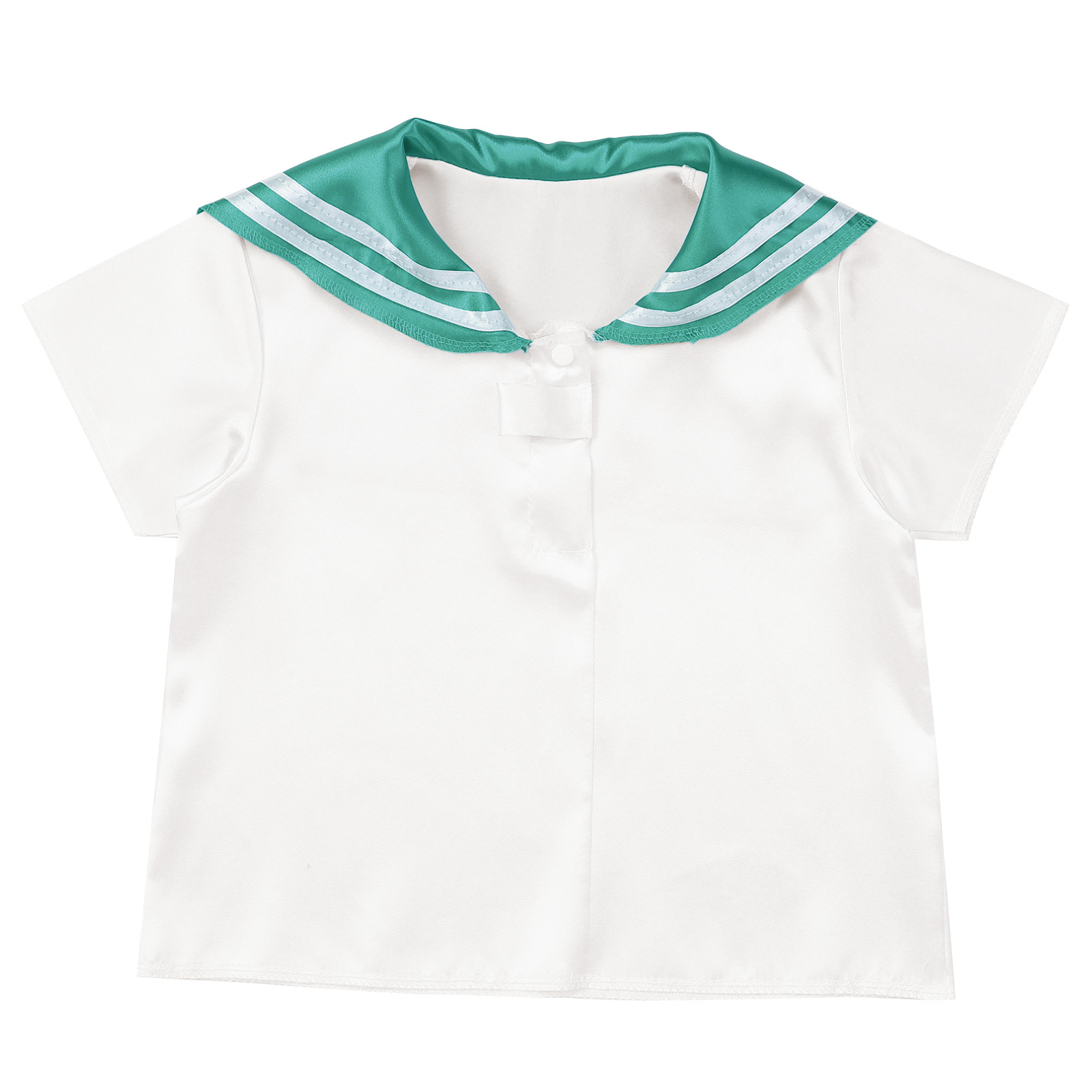 イベント衣装 / ソフトサテン セーラー服 C 緑 単品 18854