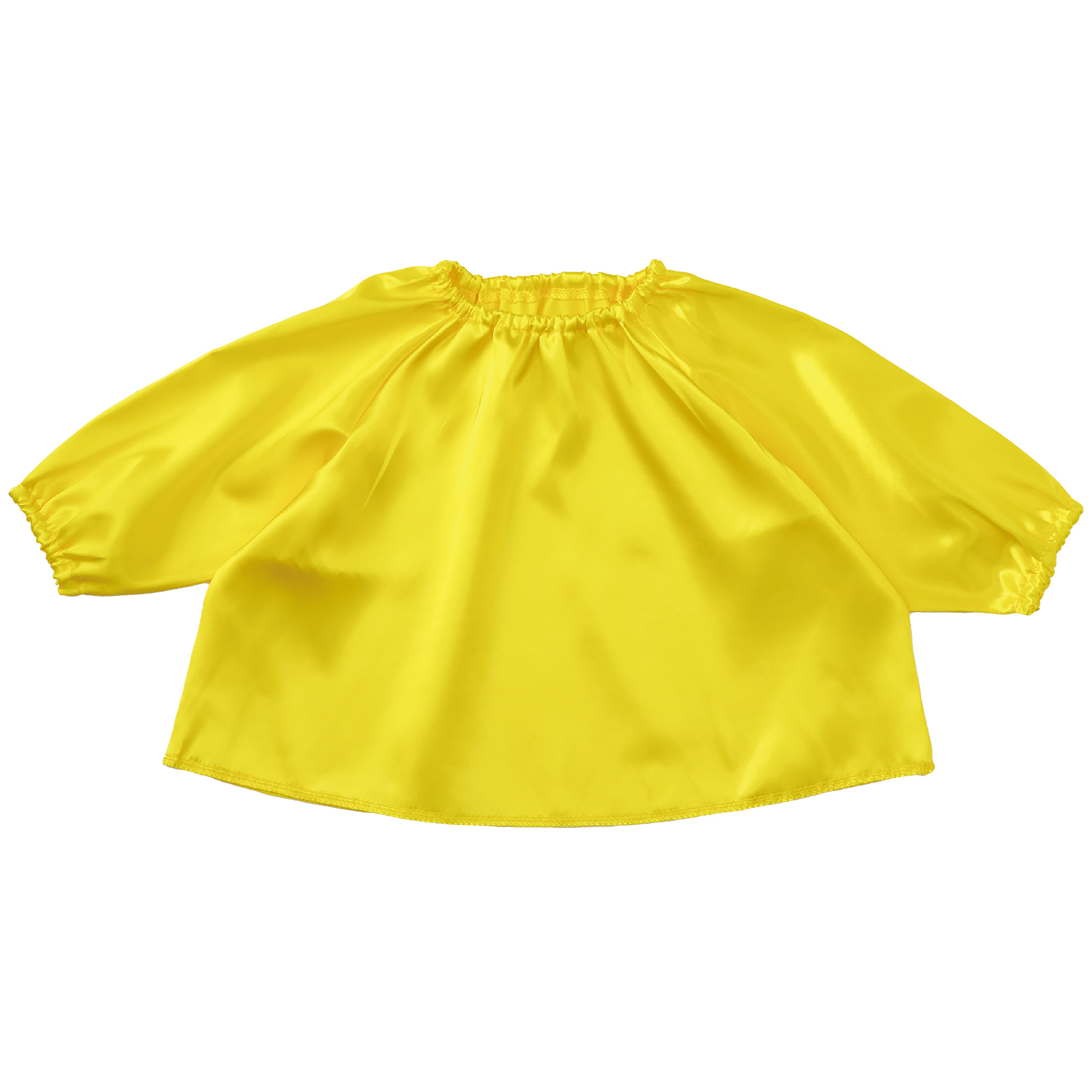 イベント衣装 / ソフトサテン チュニック 黄 C 単品 19008