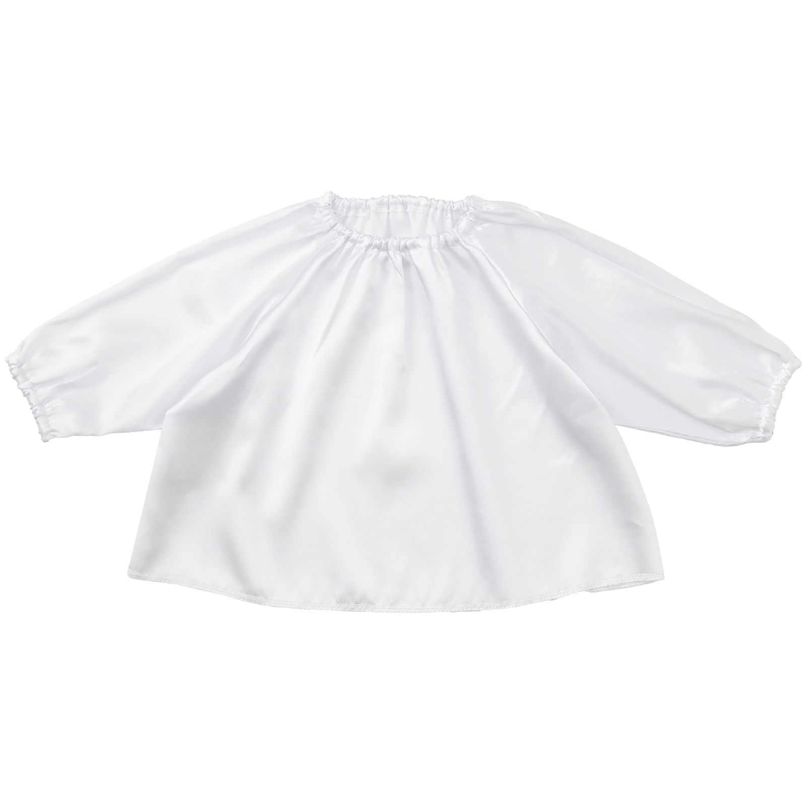 イベント衣装 / ソフトサテン チュニック 白 C 単品 19009