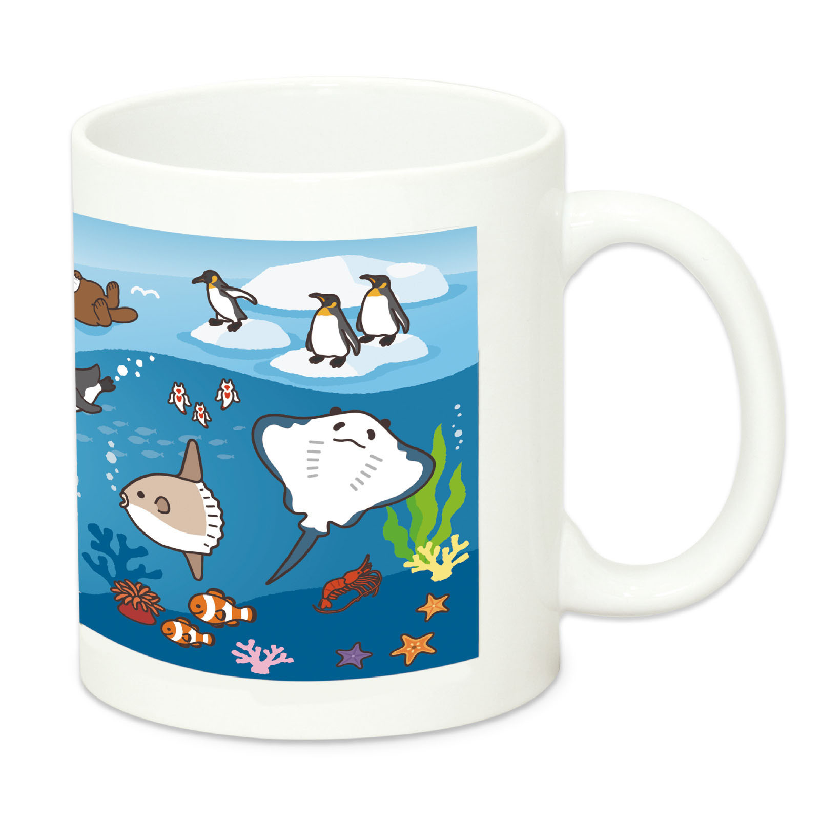 タンブラー・マグ / 海の生き物マグカップ 単品 21420