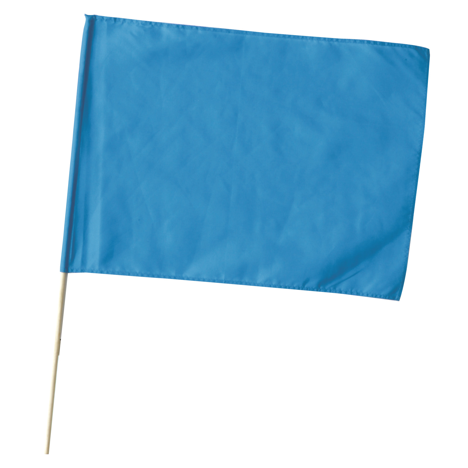 旗 / 特大旗 青 旗:W80×H60cm 旗竿:100cm(φ12mm) 単品 2197