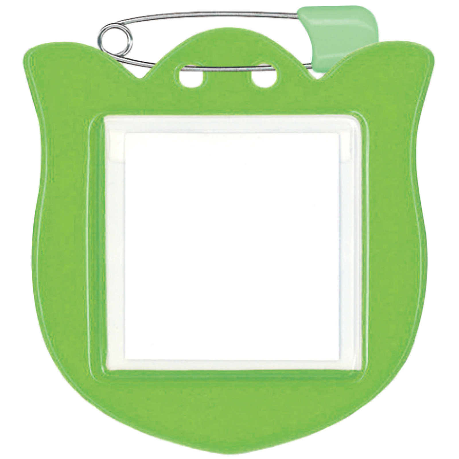 文具 / チューリップ型名札 1枚パック 黄緑 単品 22212