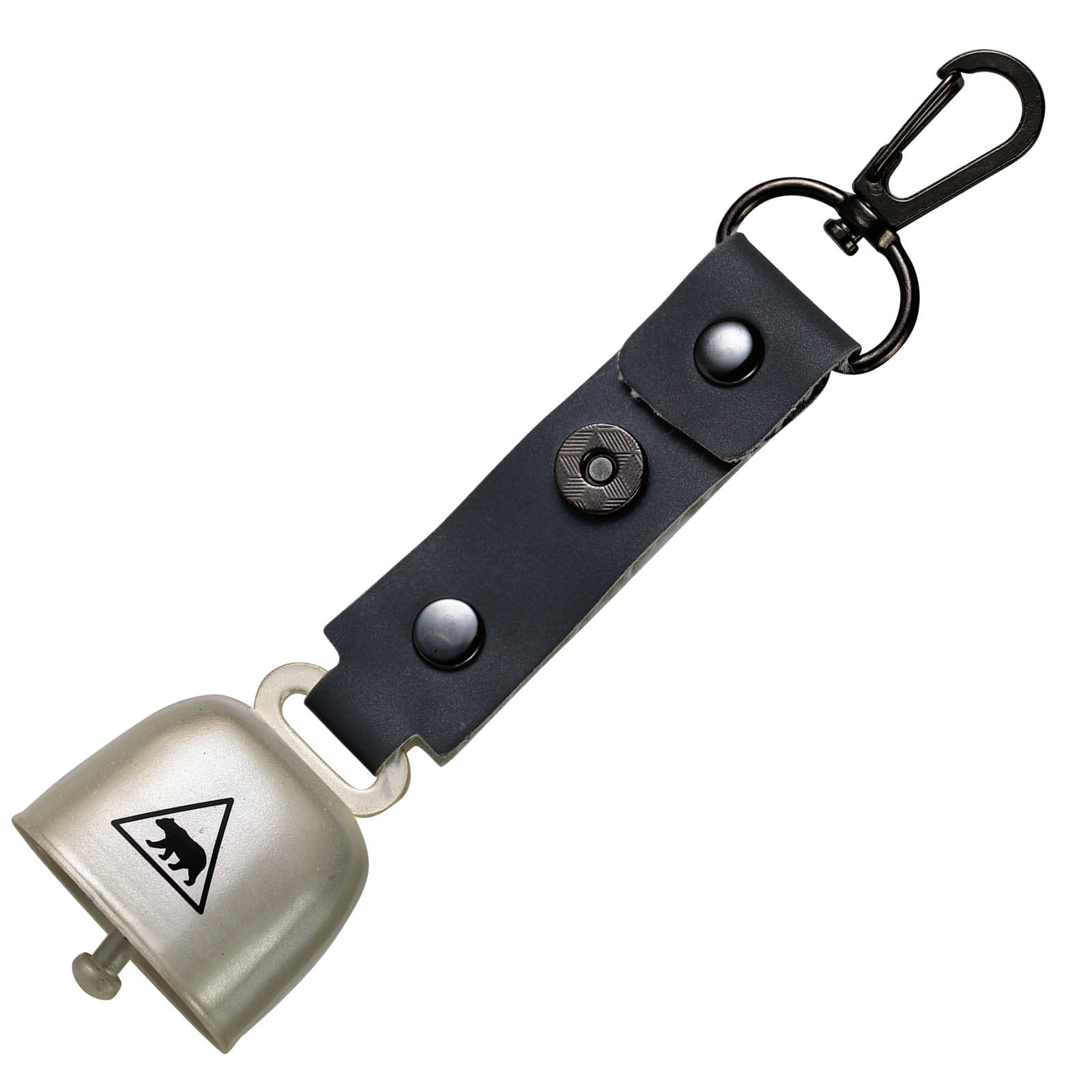 防犯・防災用品 / 熊鈴 消音機能付き 反射タイプ シルバー 単品 35228
