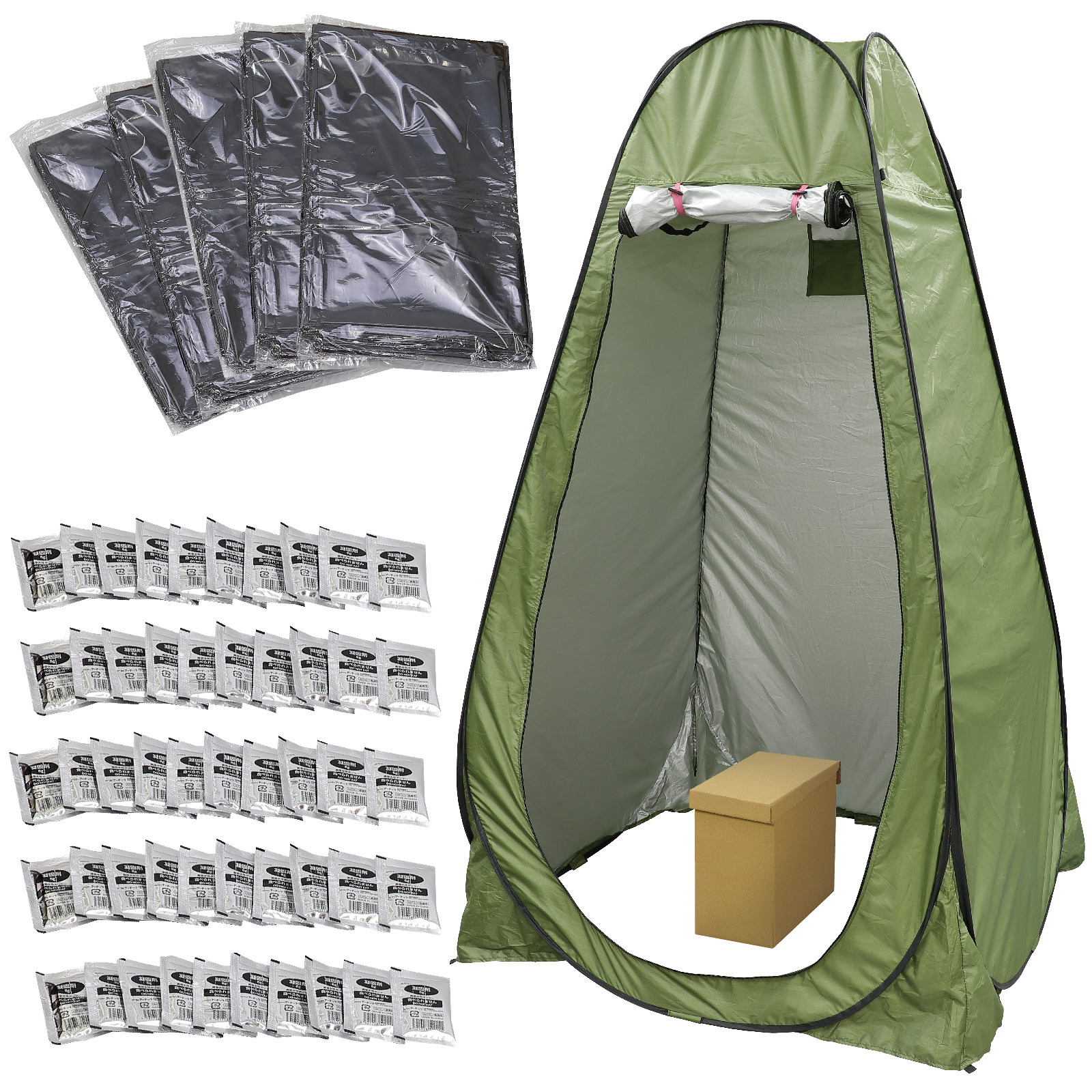 防災用品 / AT防災トイレセット2 35557