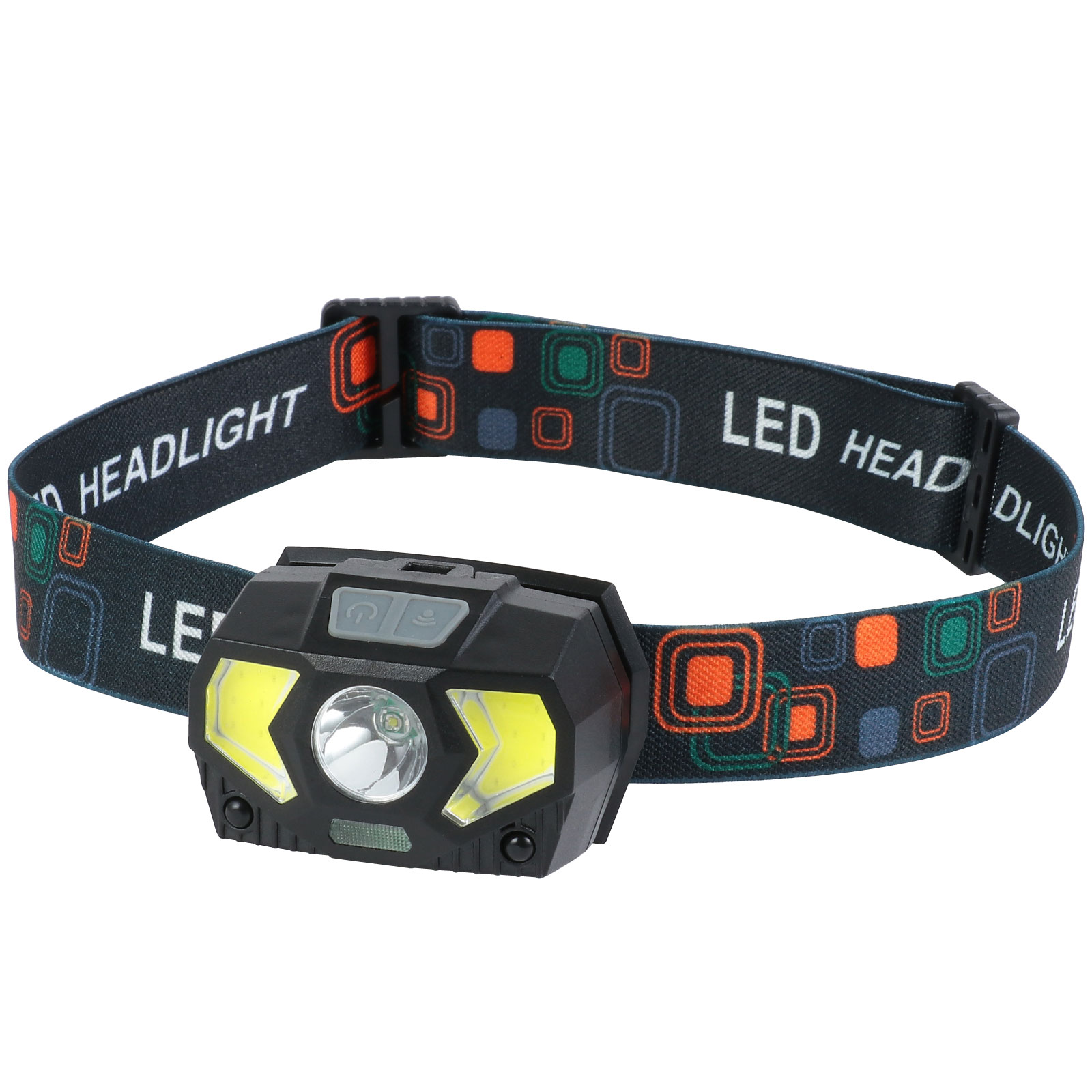 ライト / 単4電池式LEDヘッドライト ブラック 単品 35692