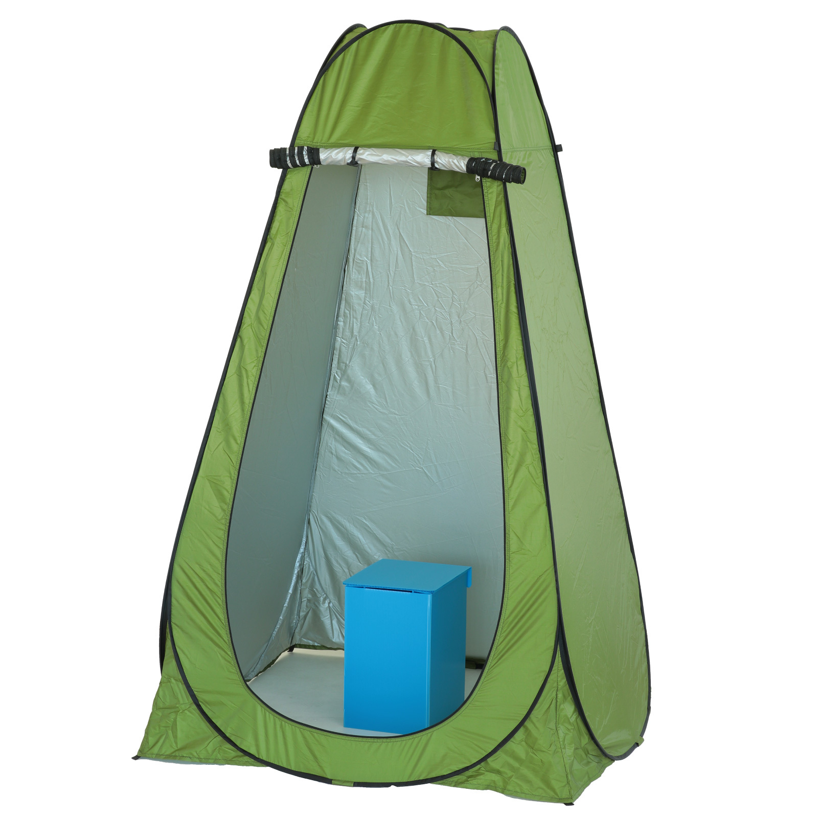 防災用品 / AT防災トイレセット3 モスグリーン 35737