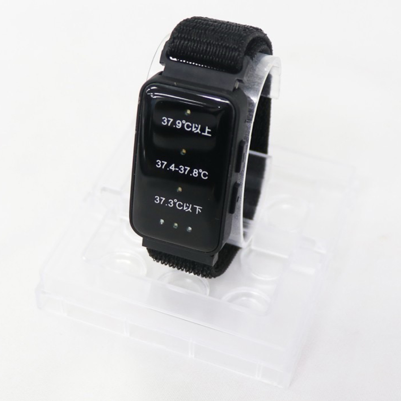 熱中症対策 / 熱中警戒アラートバンド ブラック 単品 35755