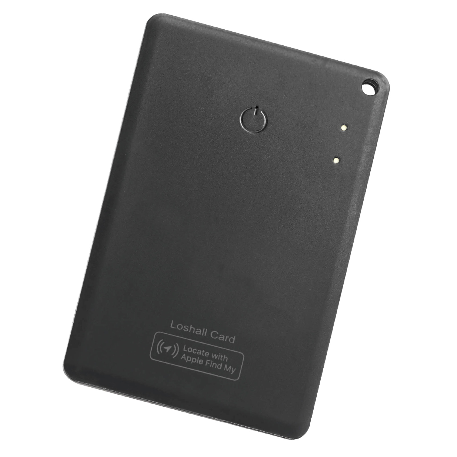 防犯・防災用品 / 充電コード付き薄型スマートサーチタグ ブラック 単品 36658