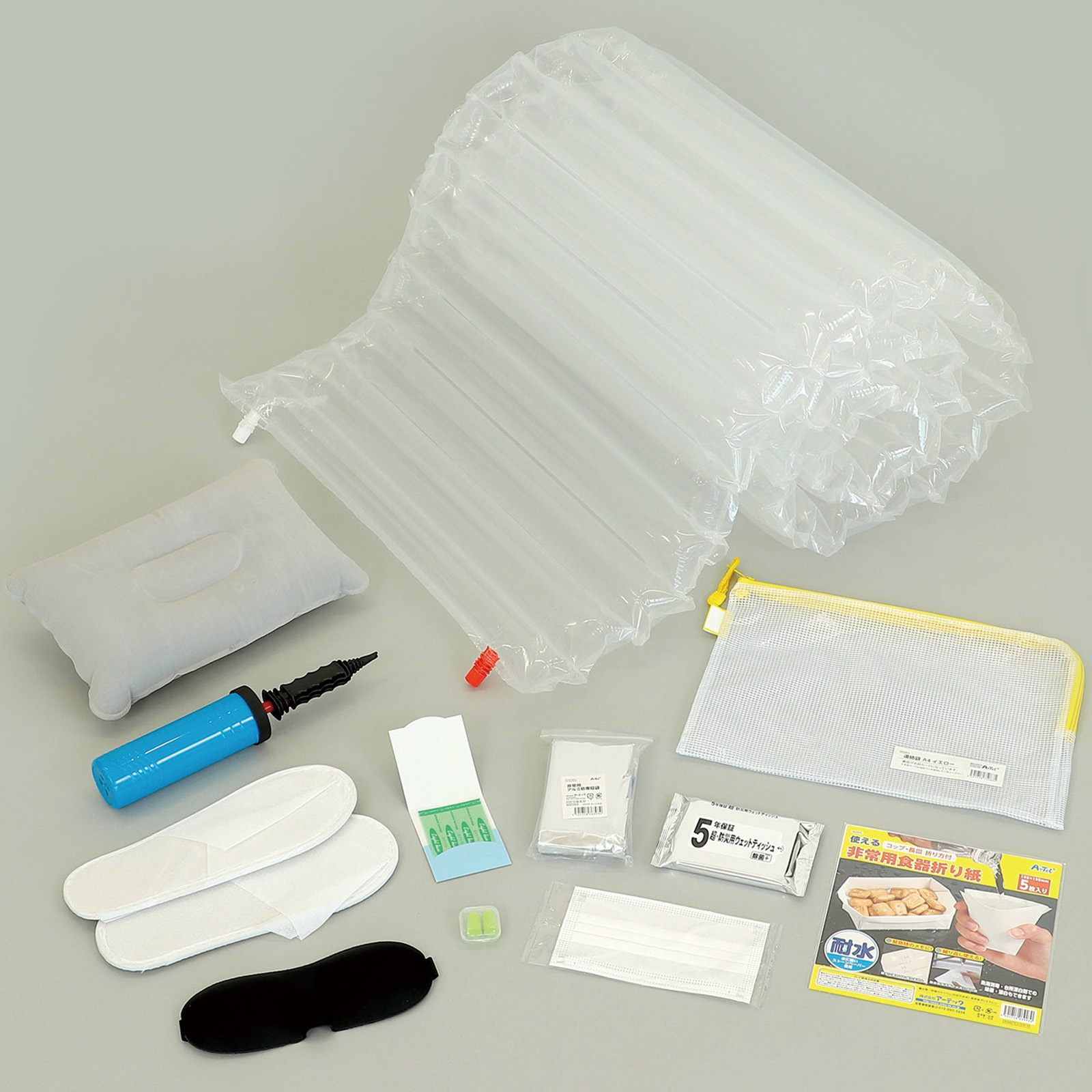 防犯・防災用品 / 帰宅困難者支援12点セットII 36962