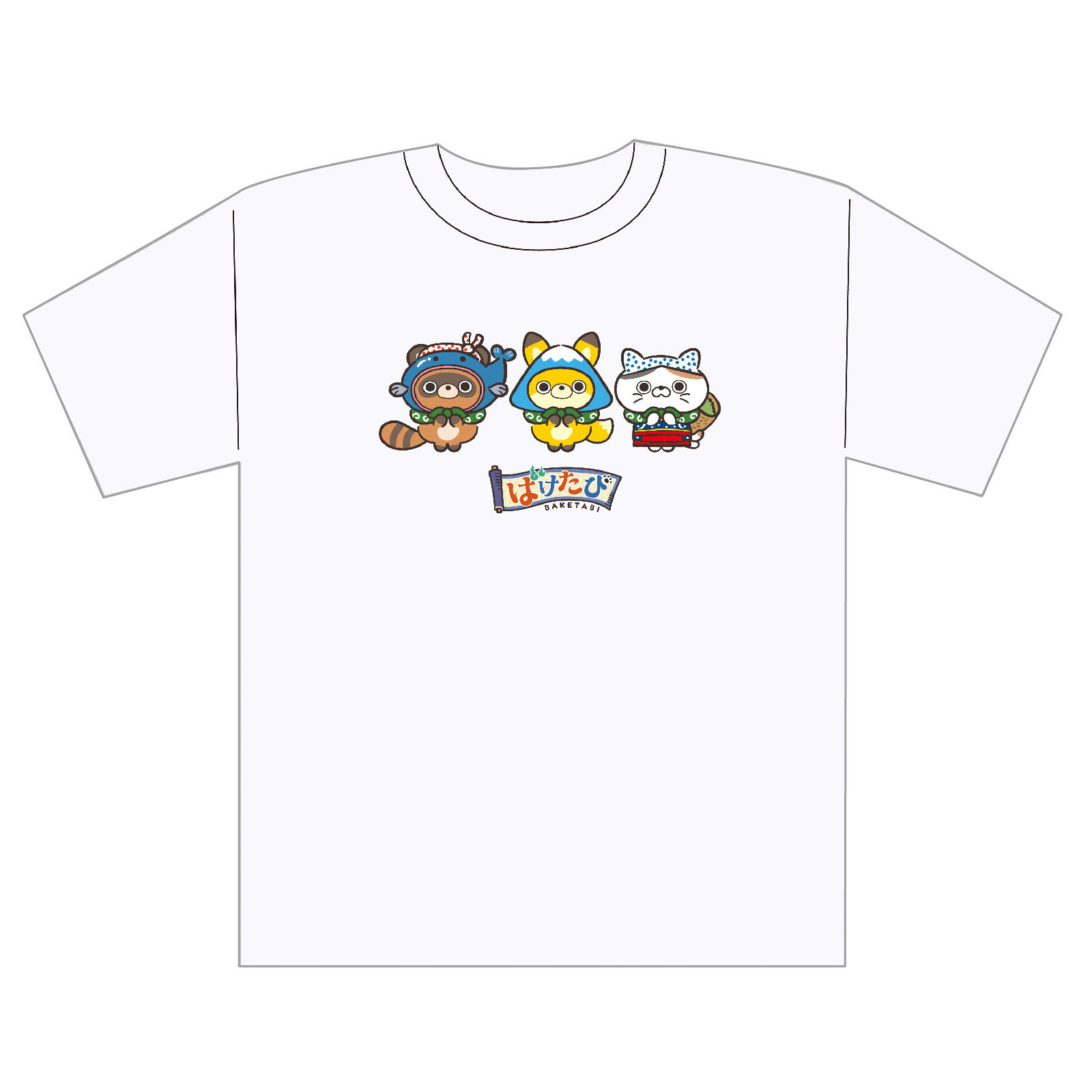 Tシャツ / ばけたび富士山Tシャツ L 白 単品 38980