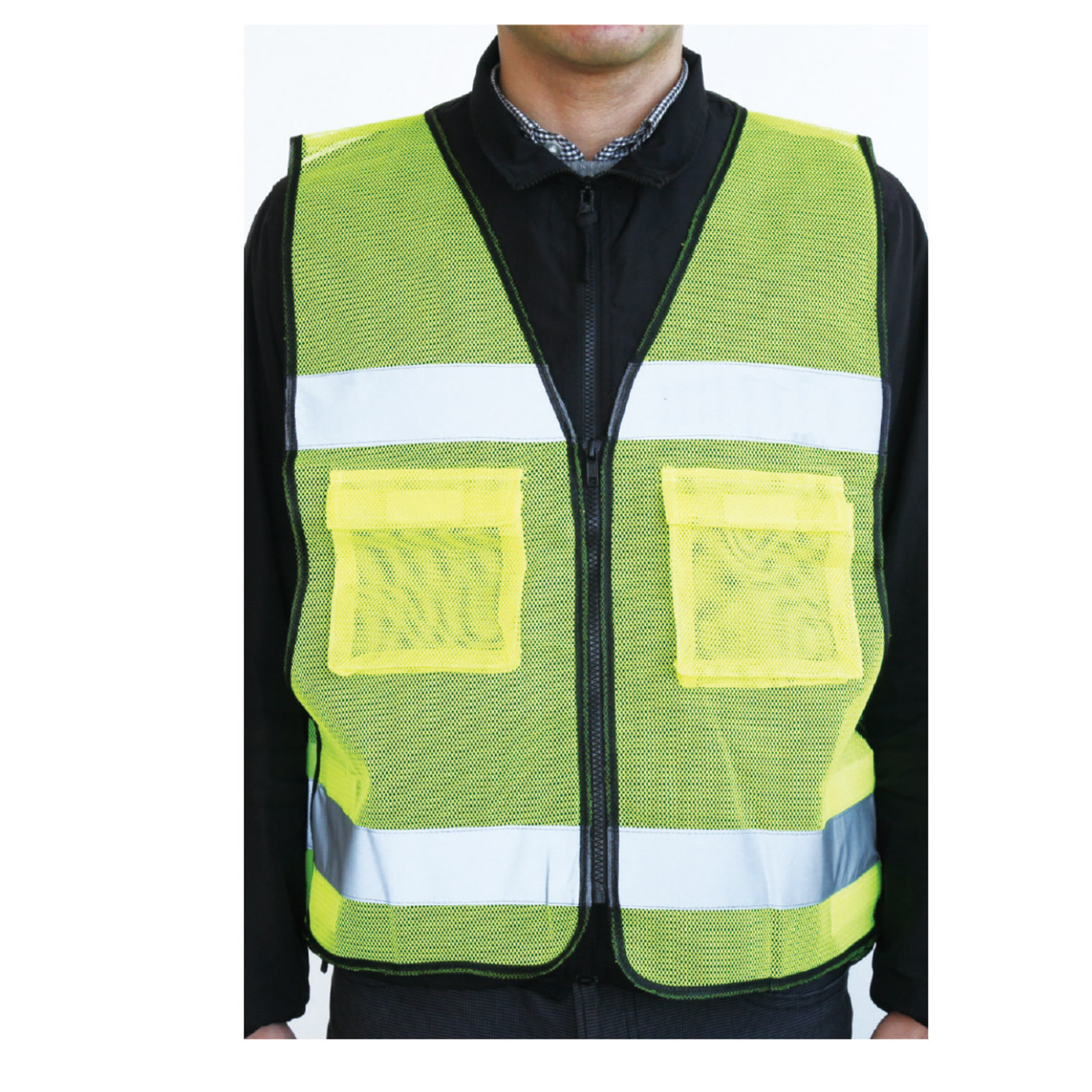 防犯・防災用品 / 反射服(見守り隊) 印刷無 単品 3923