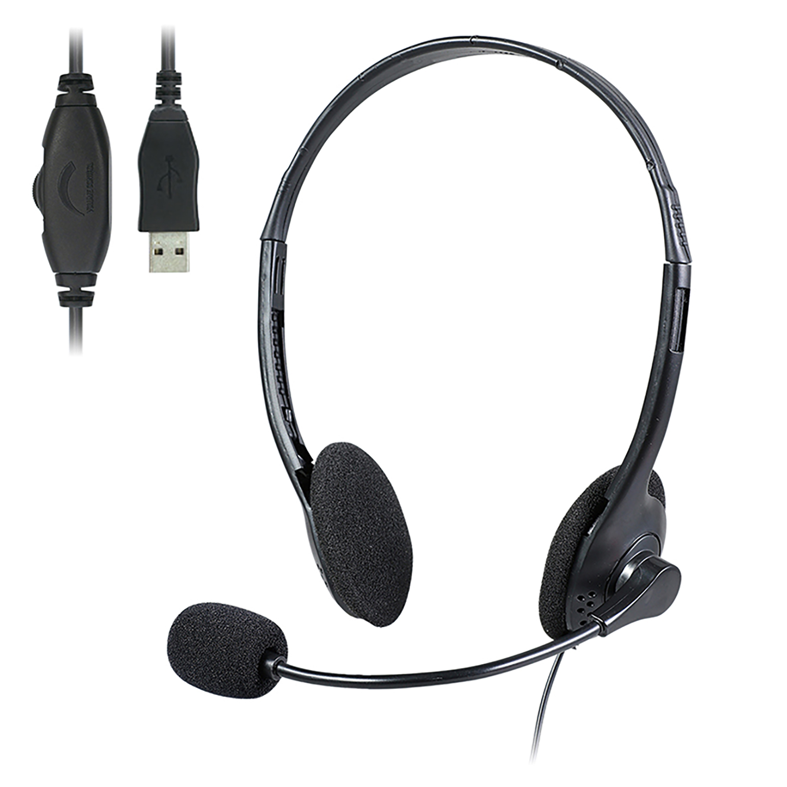 PC周辺用品 / ヘッドセット(USBタイプ) 黒 51374