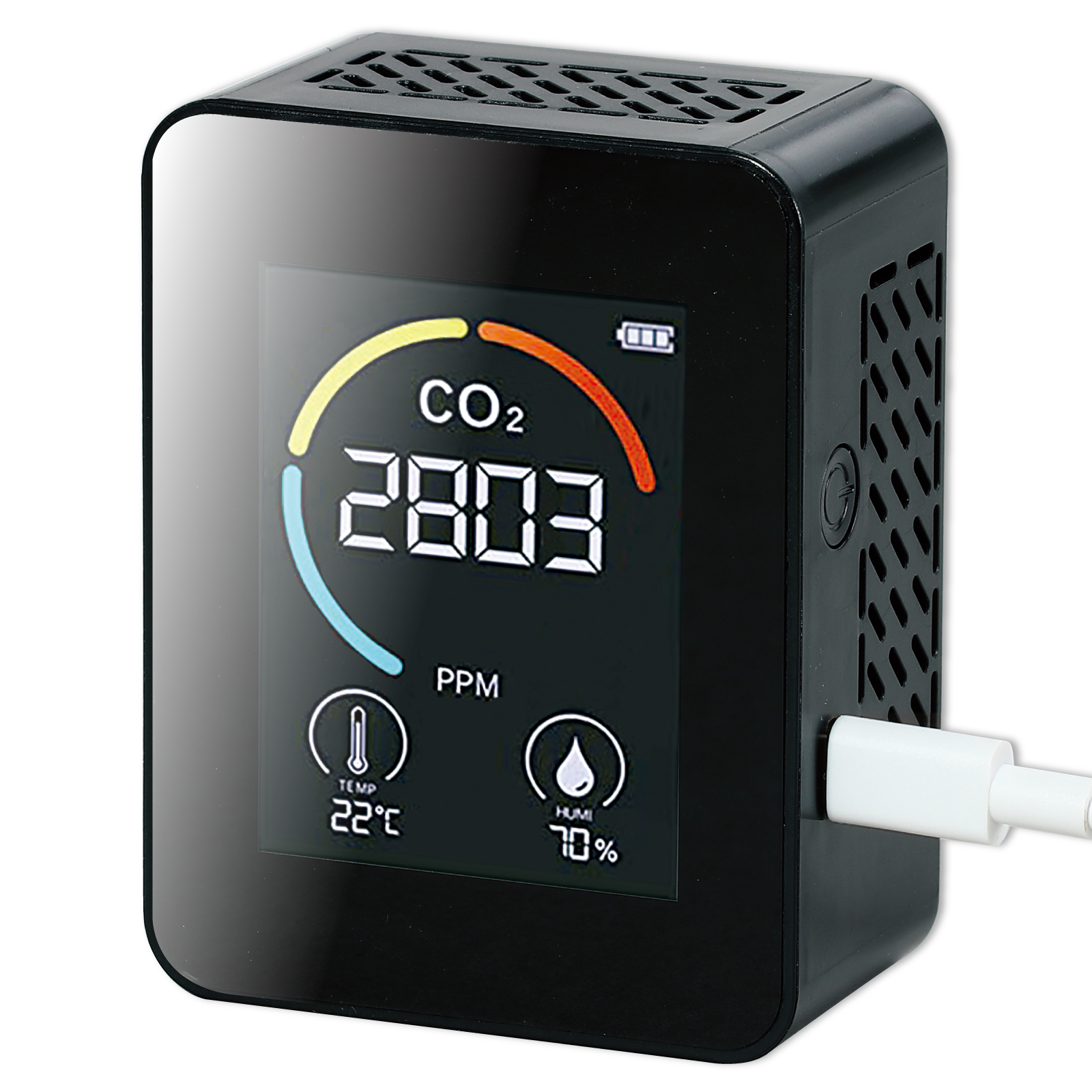 感染対策 / 充電式二酸化炭素濃度測定器(NDIR方式) 単品 52043