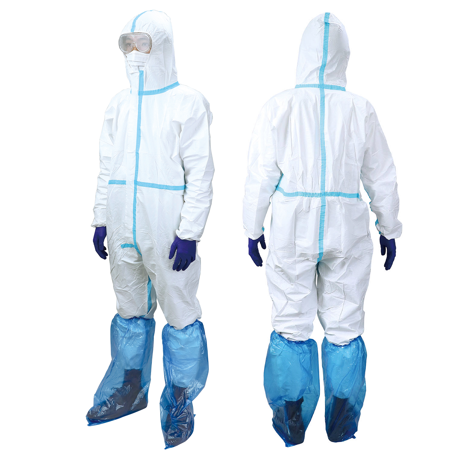 衛生消耗品 / 防護服 全身保護5点セットS 52106