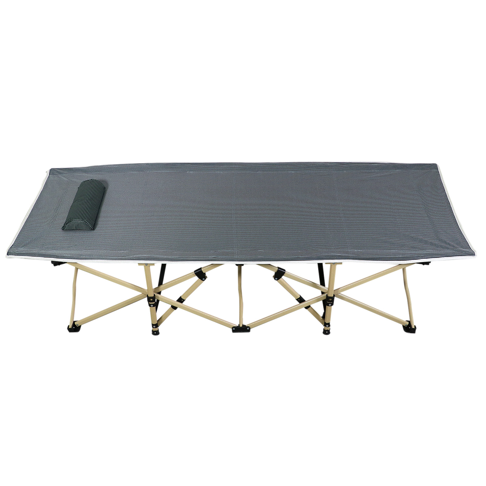 防犯・防災用品 / 折り畳み式簡易ベッド 耐荷重250kg 単品 52314