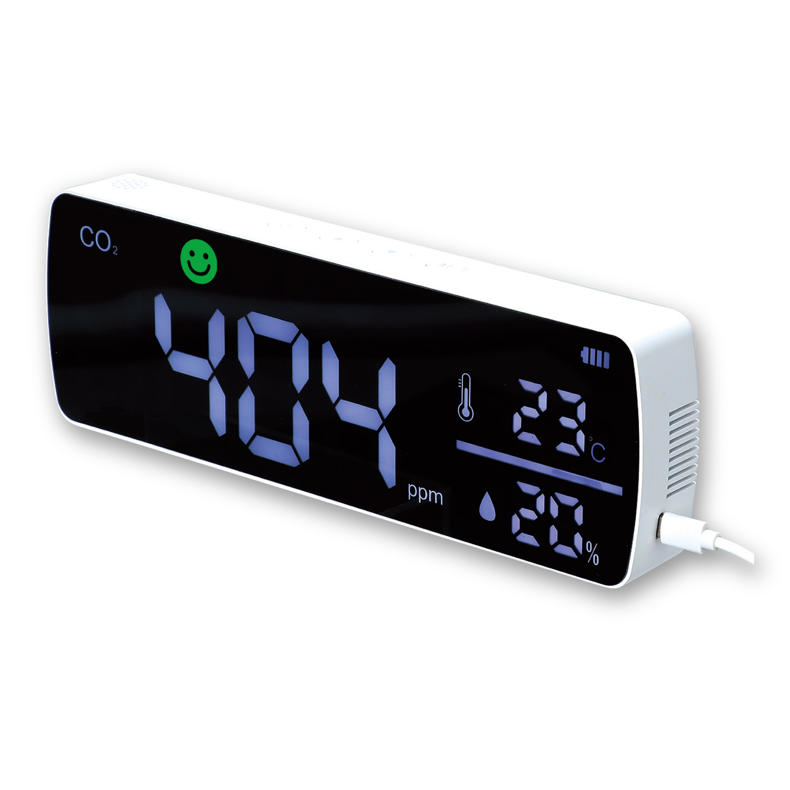 防犯・防災用品 / 大型CO2モニター(NDIR方式) 単品 52351