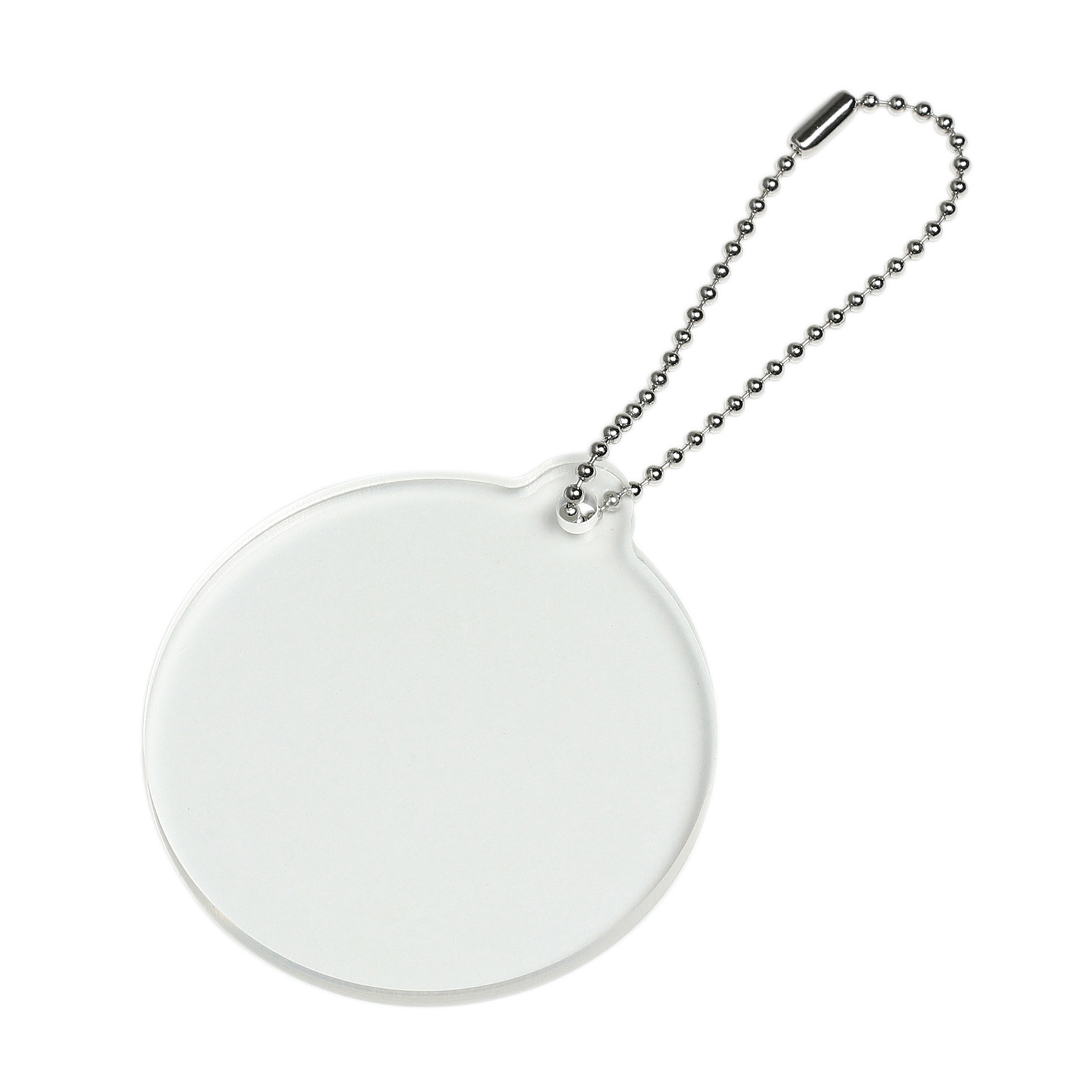 記念品 / アクリルキーホルダー 丸型 クリア 単品 5390