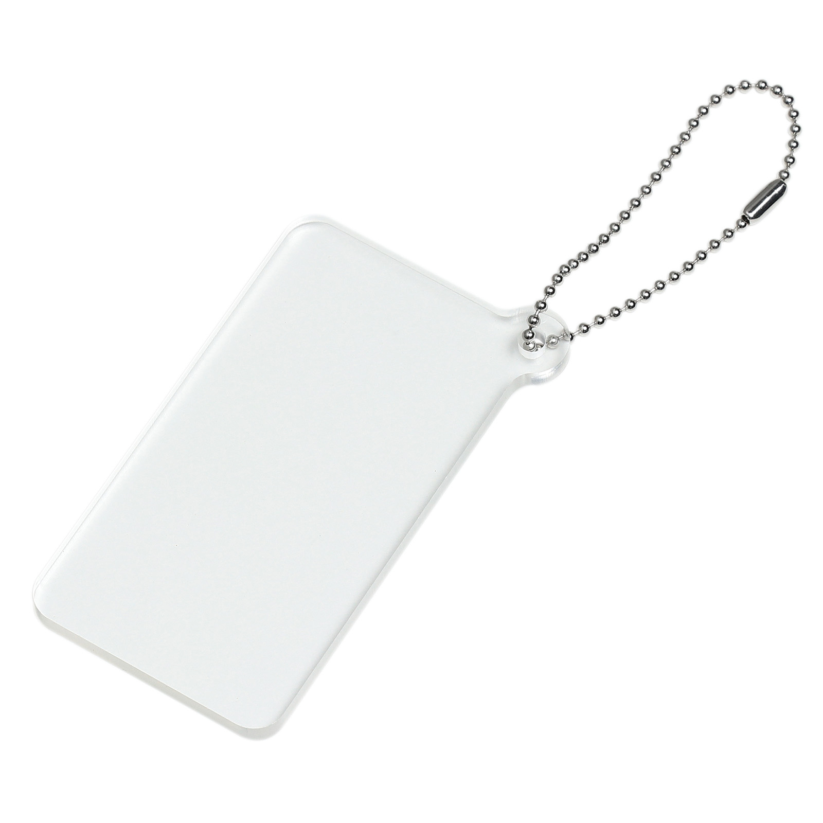 記念品 / アクリルキーホルダー 四角 クリア 単品 5391