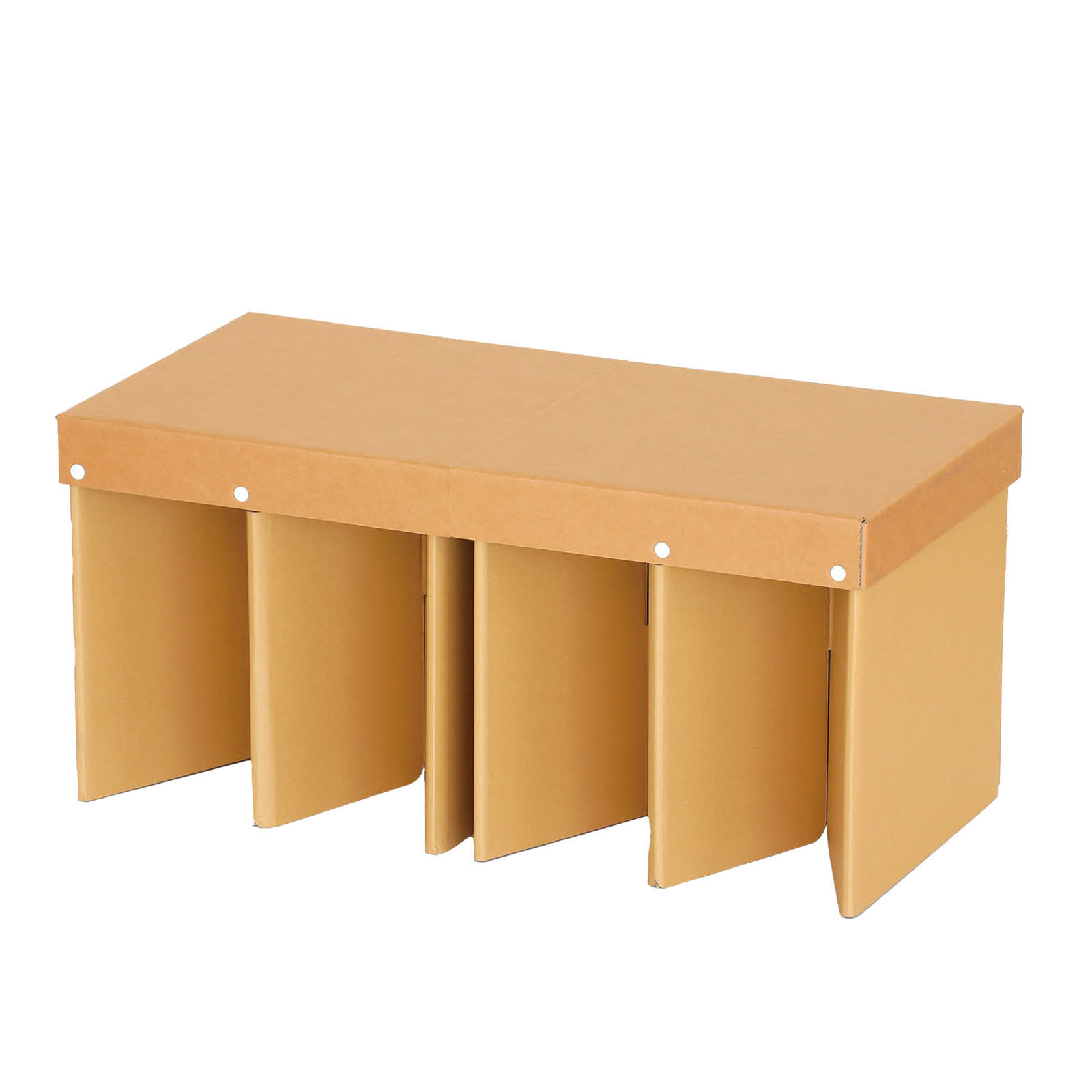 店舗用品 / 折りたたみダンボールベンチ 58617