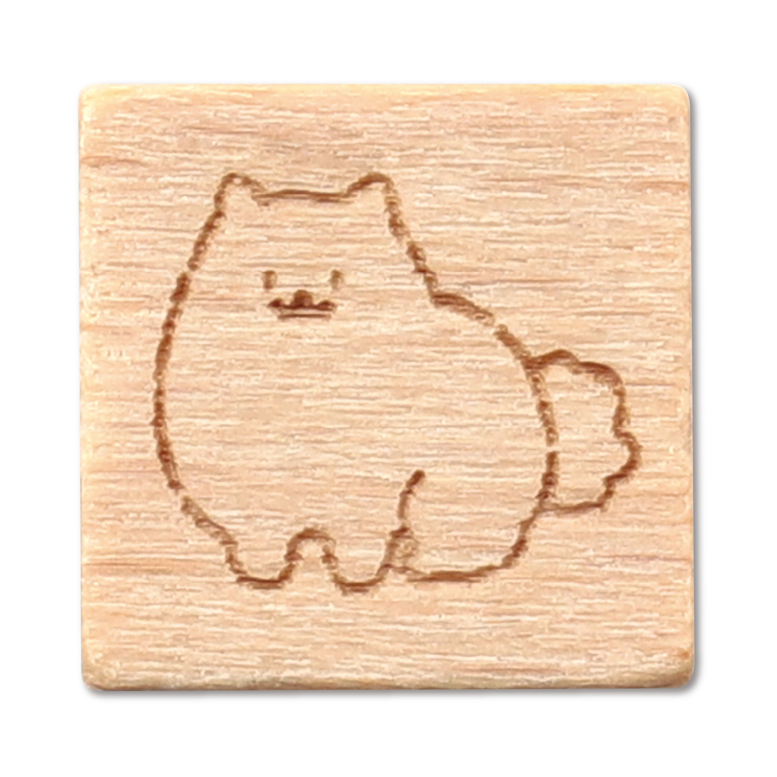 文具 / 木柄スタンプ10 ゆるいどうぶつ いぬ 単品 74763