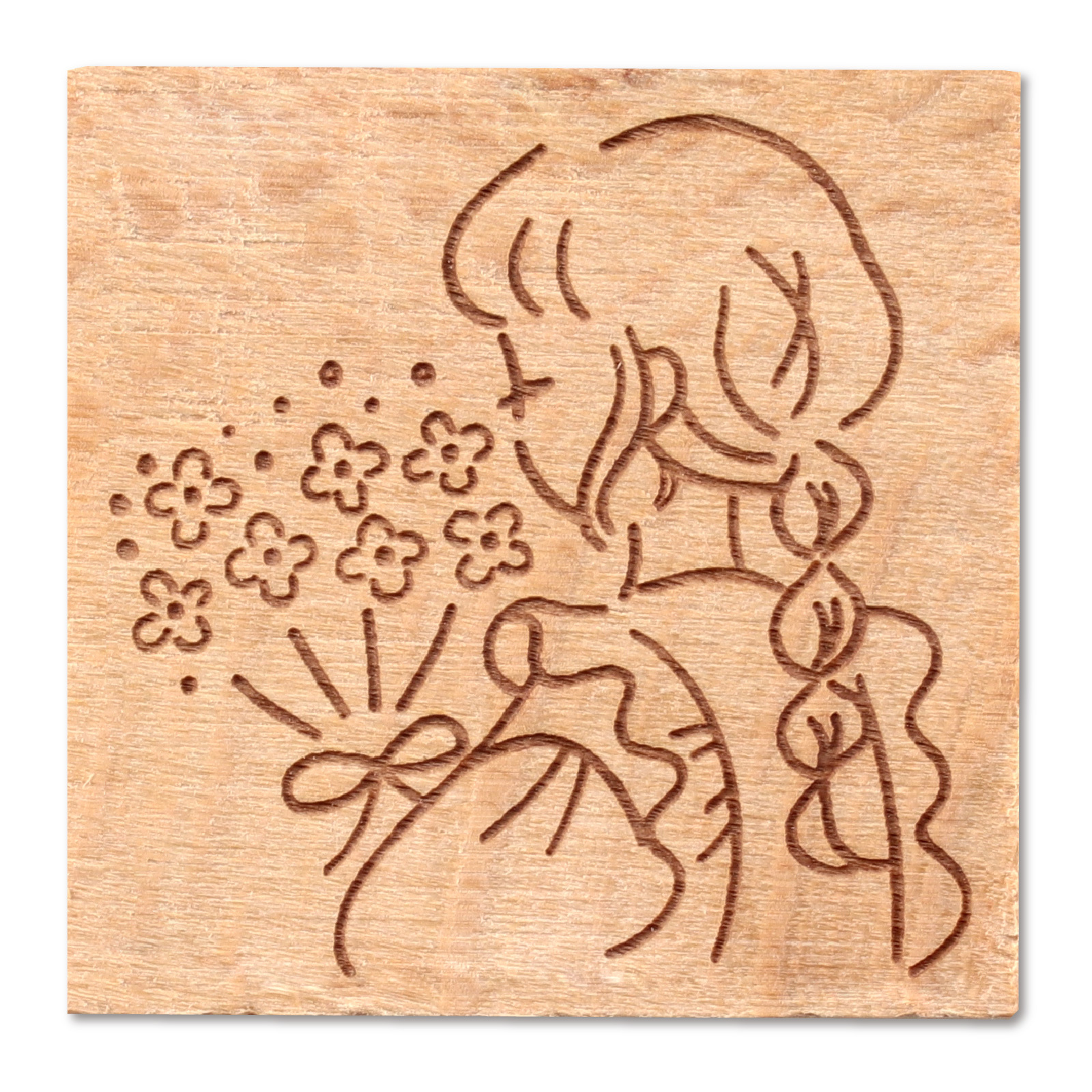 文具 / 木柄スタンプ30 ガールズライフ フラワー 1 単品 74765
