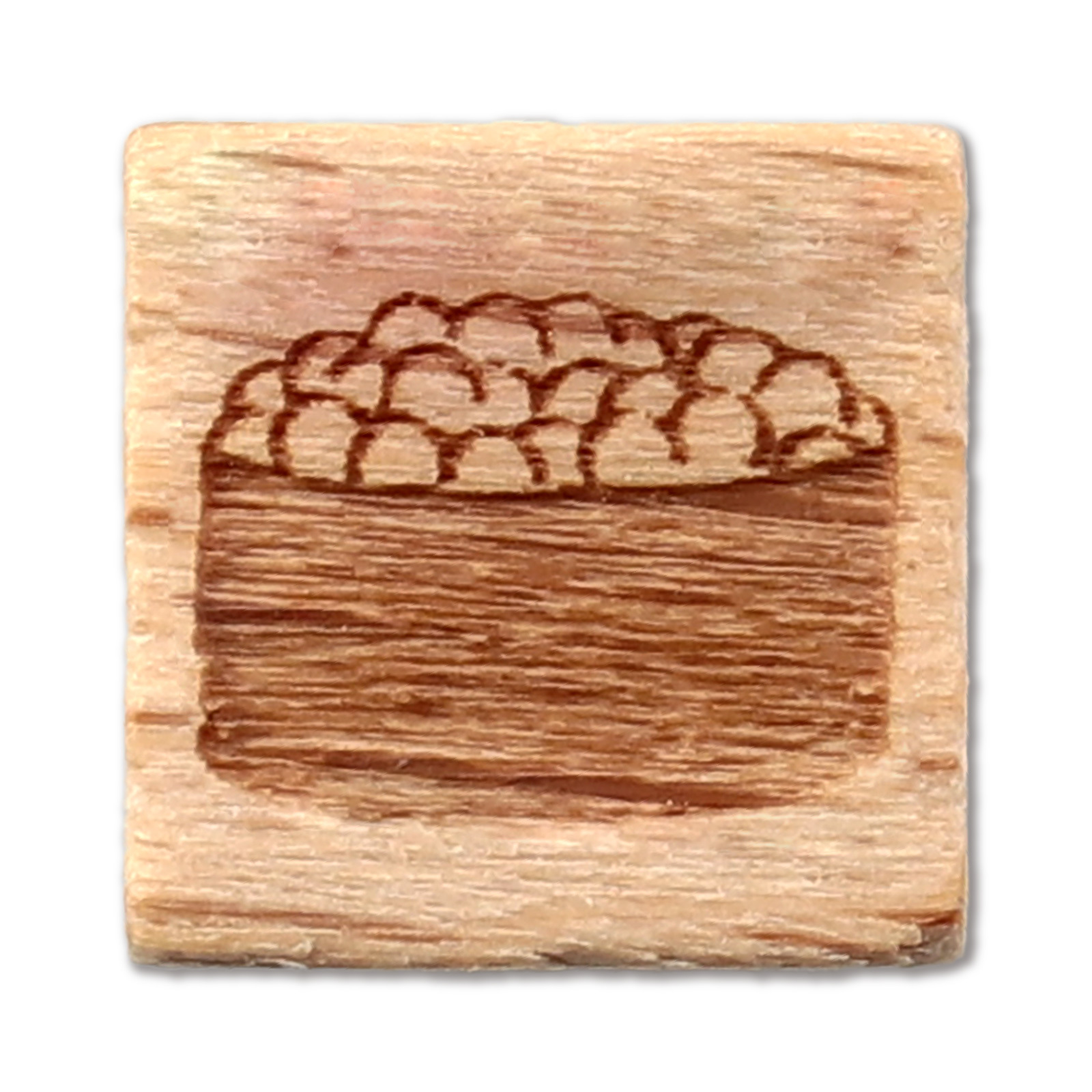 文具 / 木柄スタンプ10 日本食 寿司 いくら 単品 74769