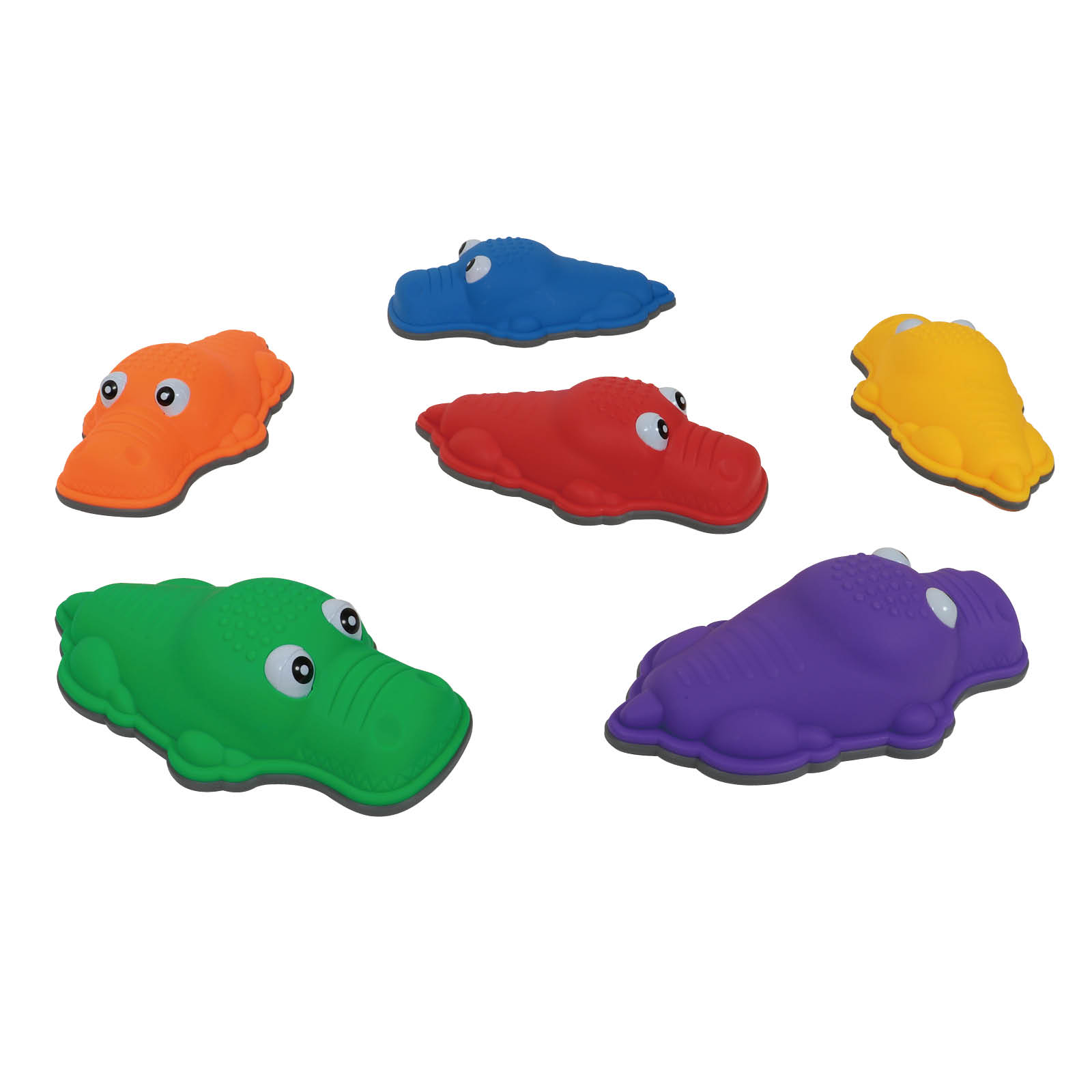 遊具・備品 / カラフルバランスストーン ワニさん セット 75880