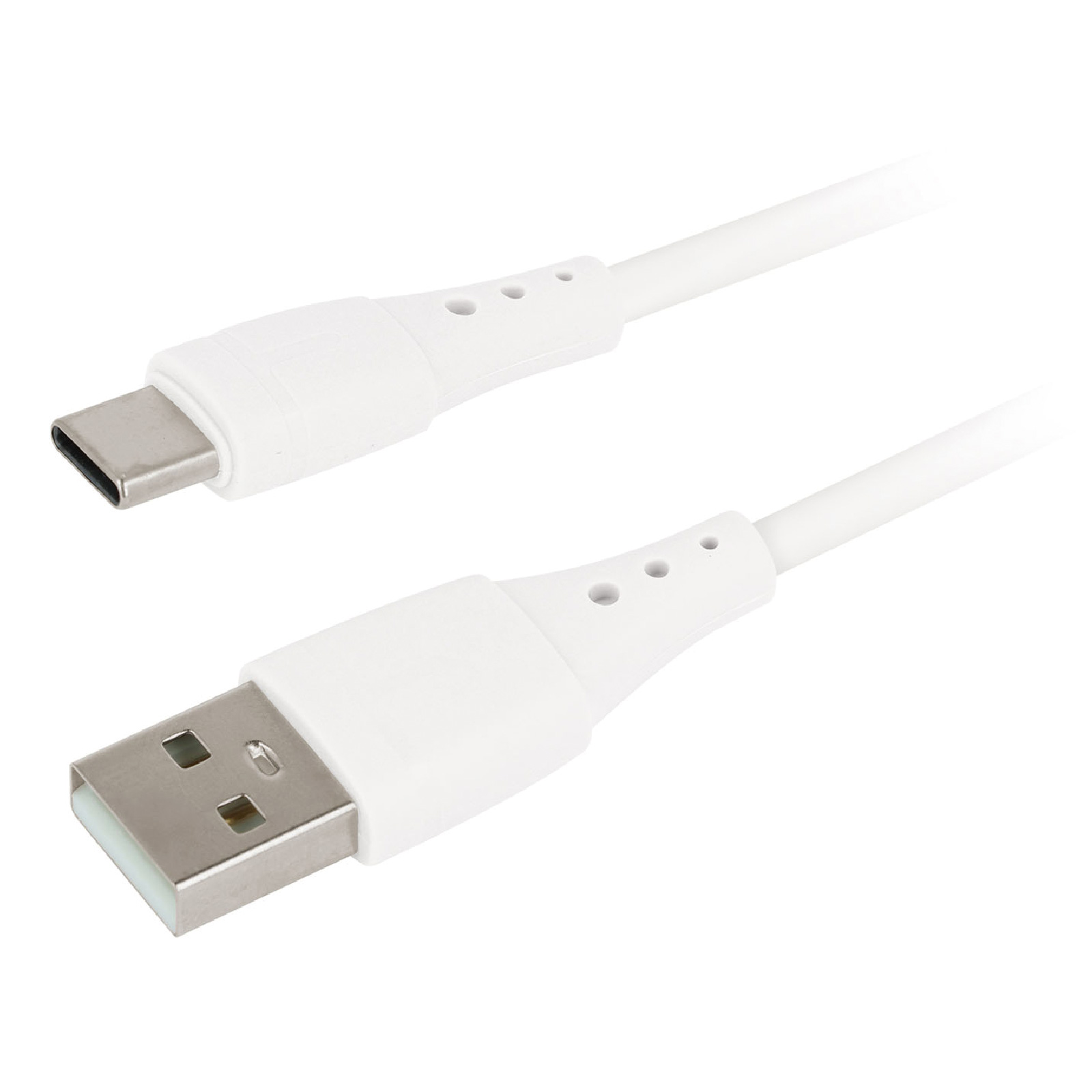 PC周辺用品 / タイプCケーブル1mストレートタイプ ホワイト 単品 77631