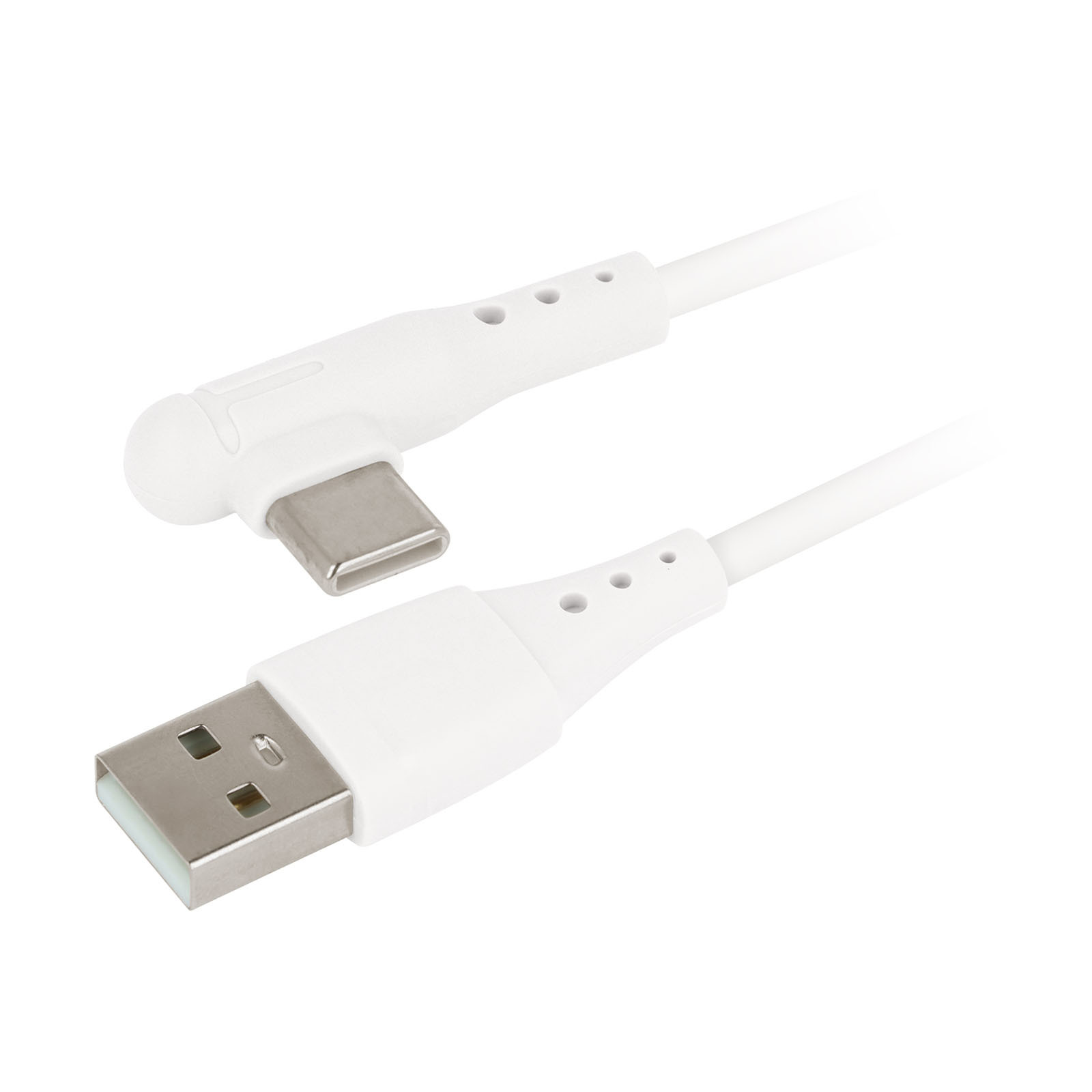 PC周辺用品 / タイプCケーブル1mL字タイプ ホワイト 単品 77632