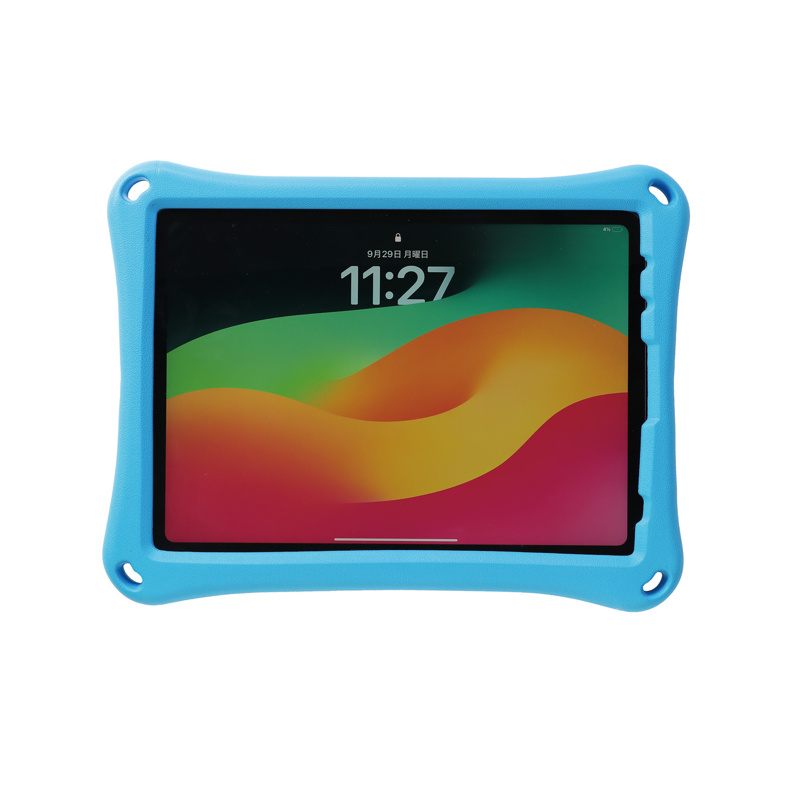 PCタブレットケース / EVA iPadケース 10.9/11インチ用 ブルー 単品 91561