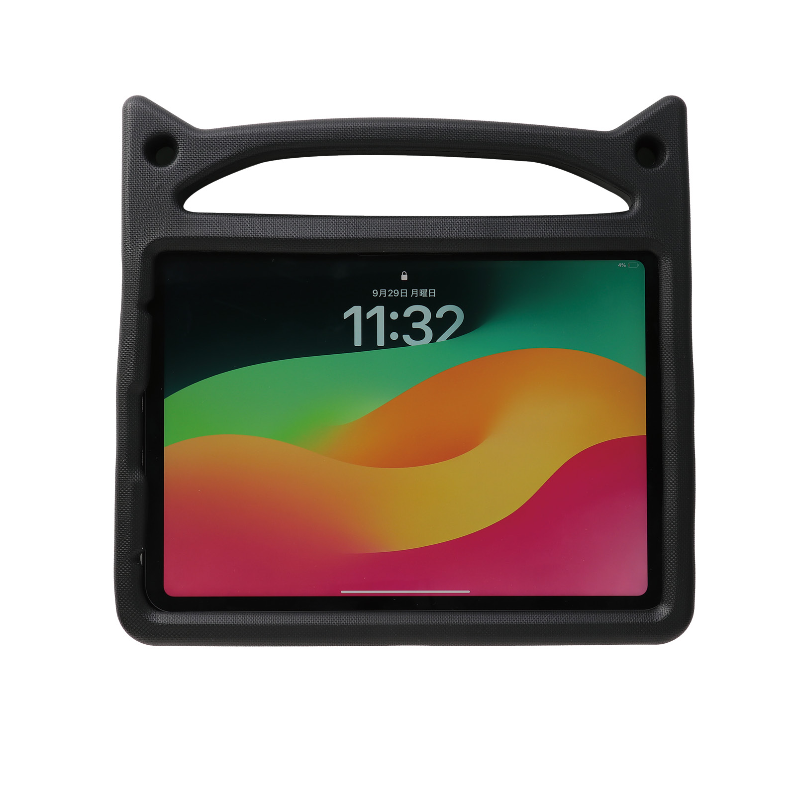 PCタブレットケース / EVA iPadケース 10.9/11インチ用 ドッグ ブラック 単品 91563