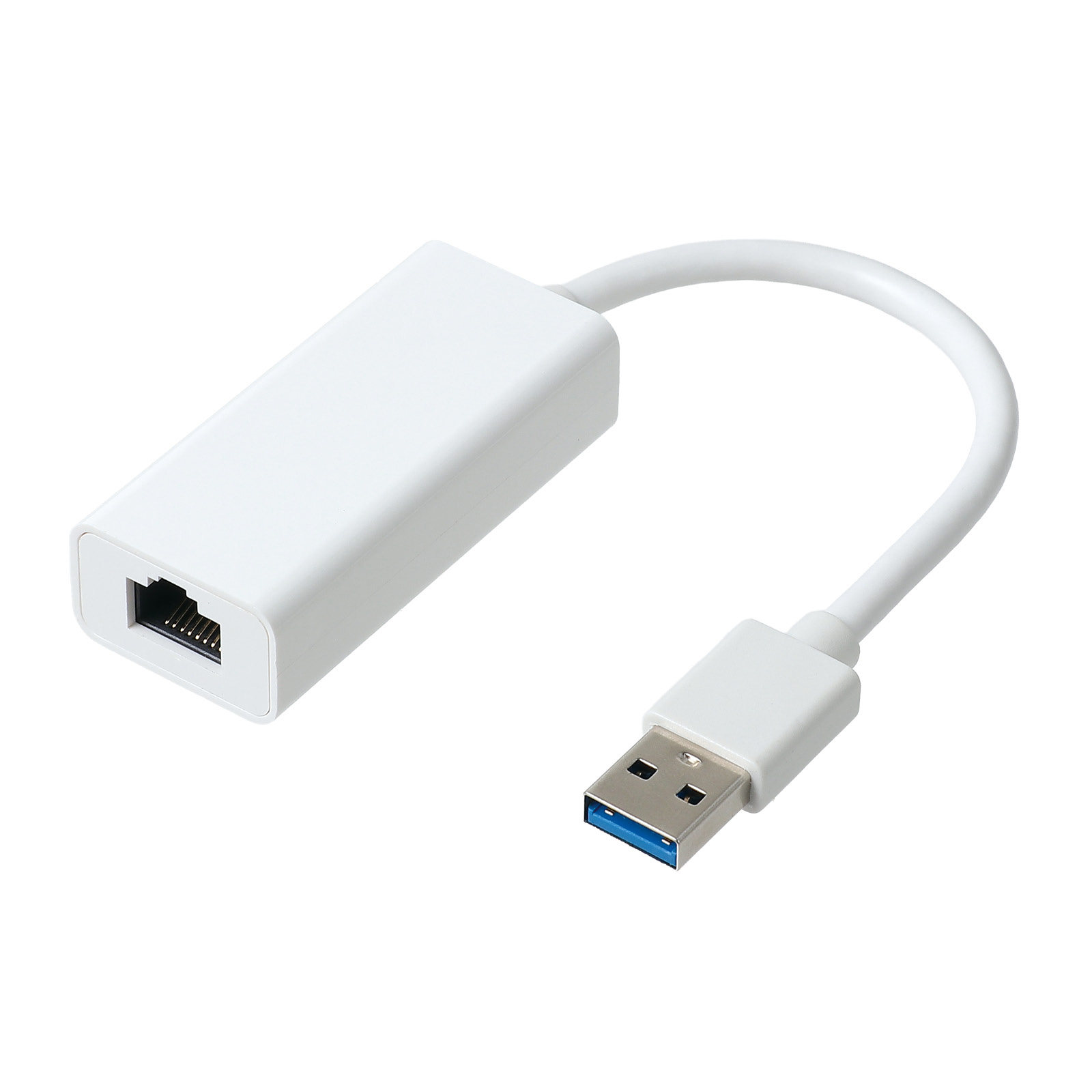 PC周辺用品 / LAN変換アダプター(USB-A to LAN) ホワイト 単品 91577