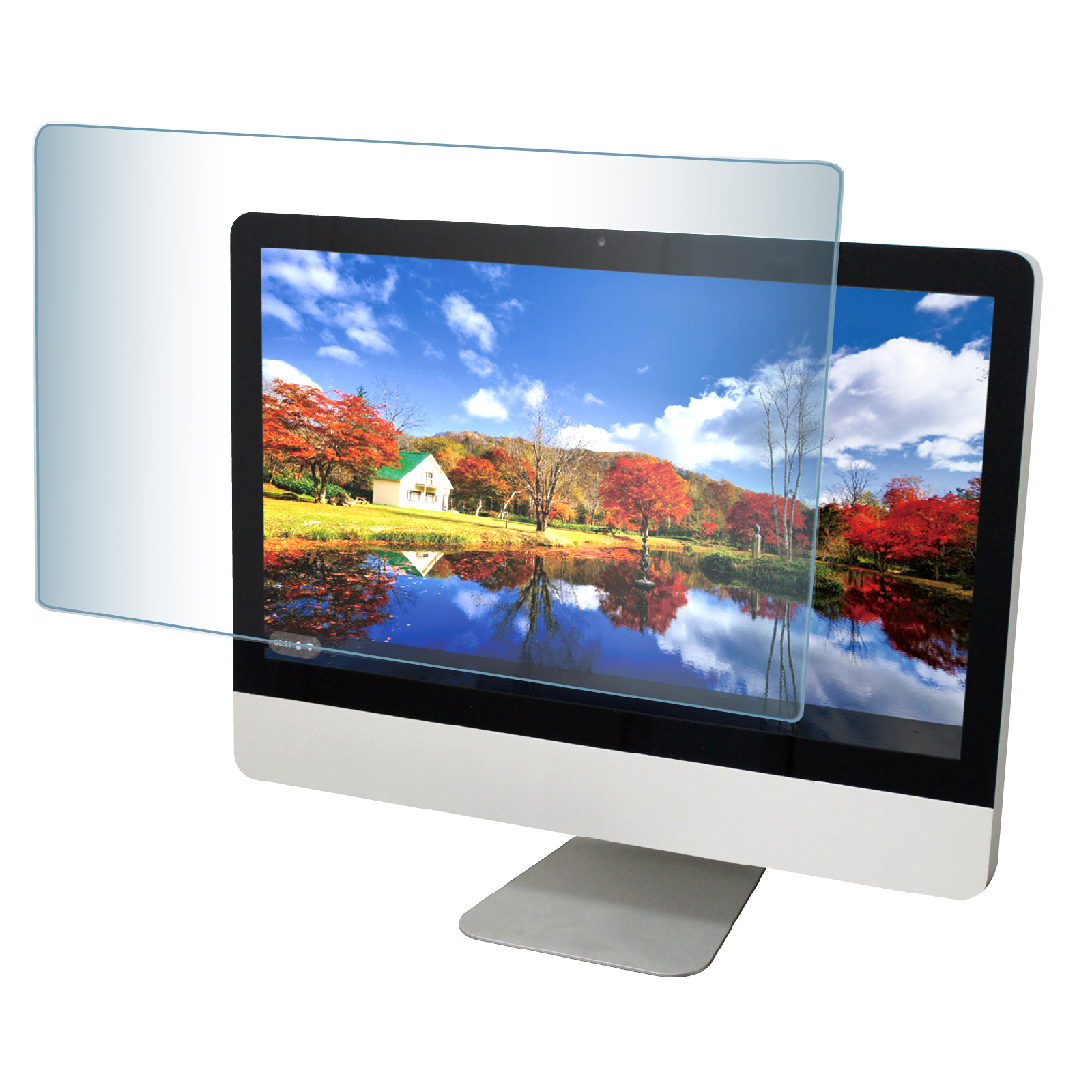 ライト / ブルーライトカット液晶保護フィルム 23.8型ワイド対応 単品 91743