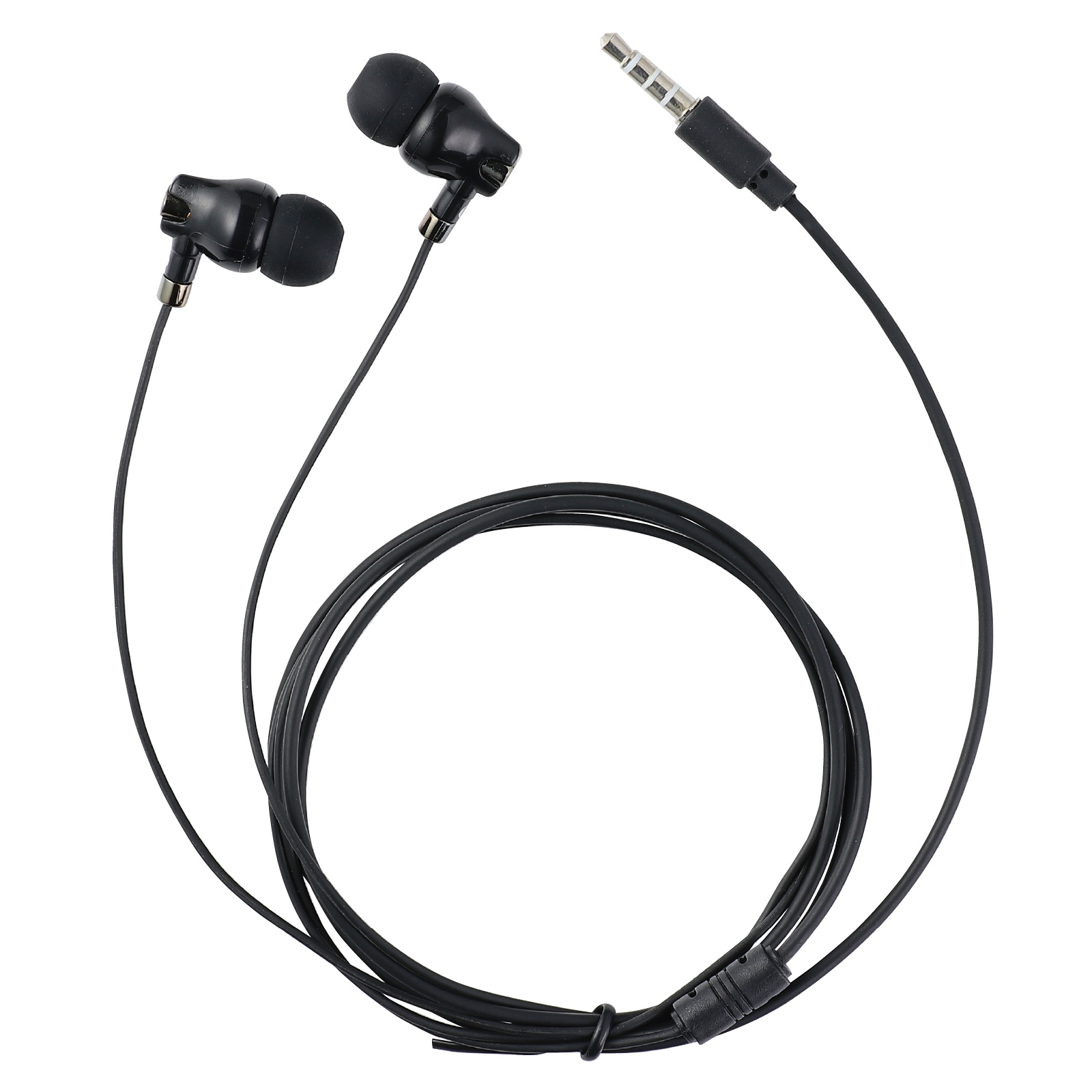 PC周辺用品 / カナル型イヤホン(イヤーピース付) 黒 単品 91872