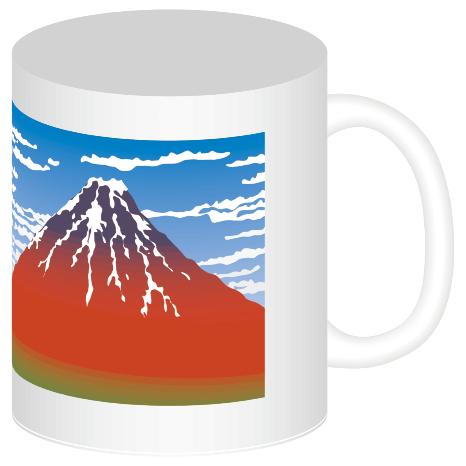 タンブラー・マグ / 葛飾北斎 赤富士マグカップ 単品 92903